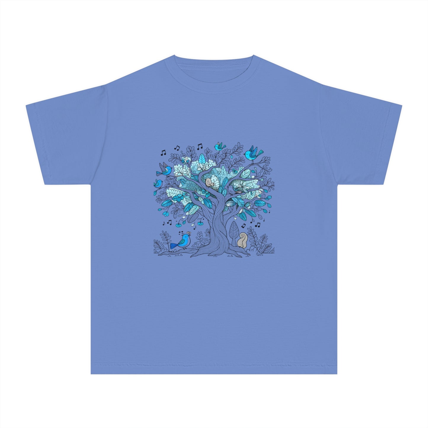 Whimsical tree Youth Midweight Tee - Psychonaut Swag