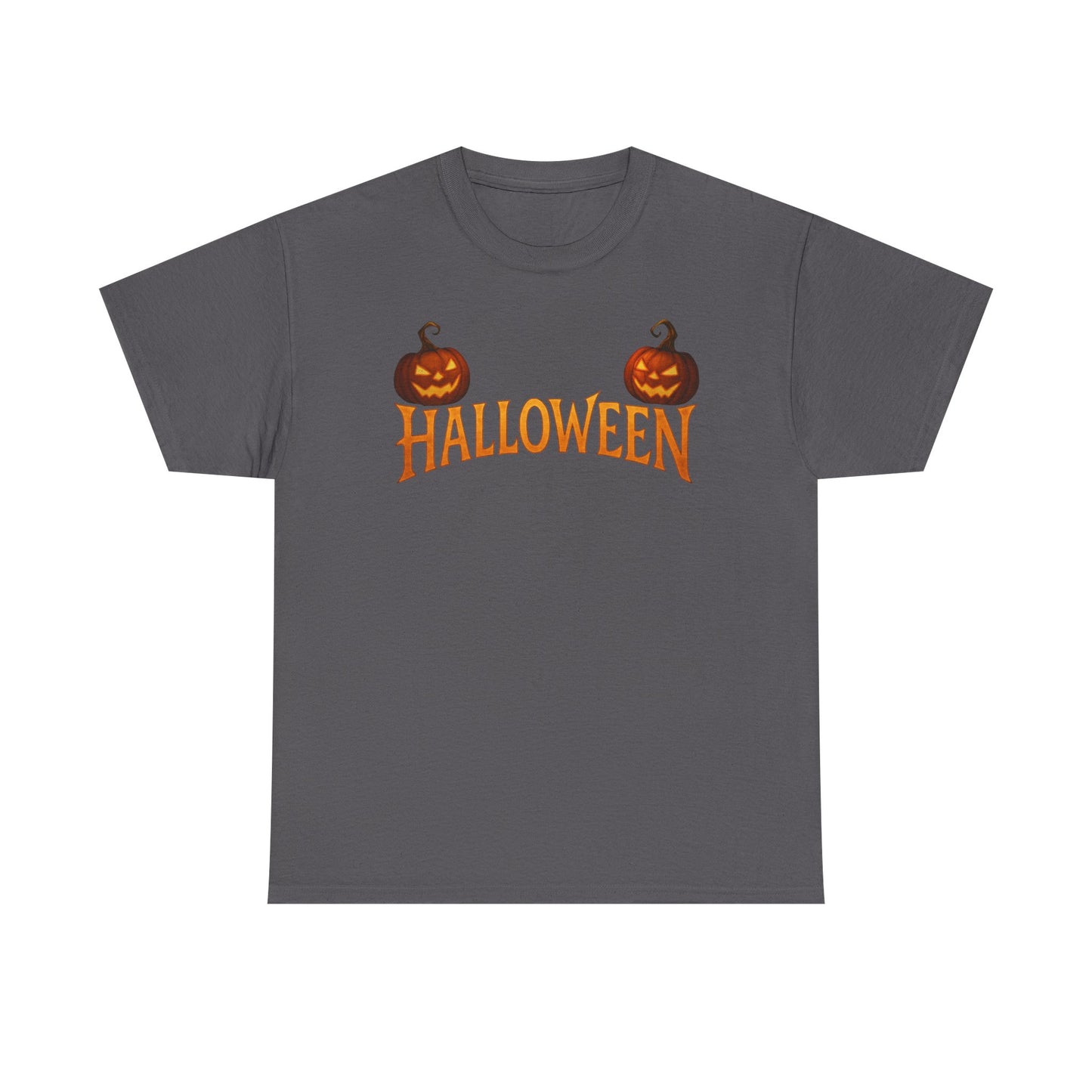 Halloween Pumpkin Graphic Tee, Unisex Cotton T-Shirt, Fall Fashion, Halloween Costume, Trick or Treat Shirt