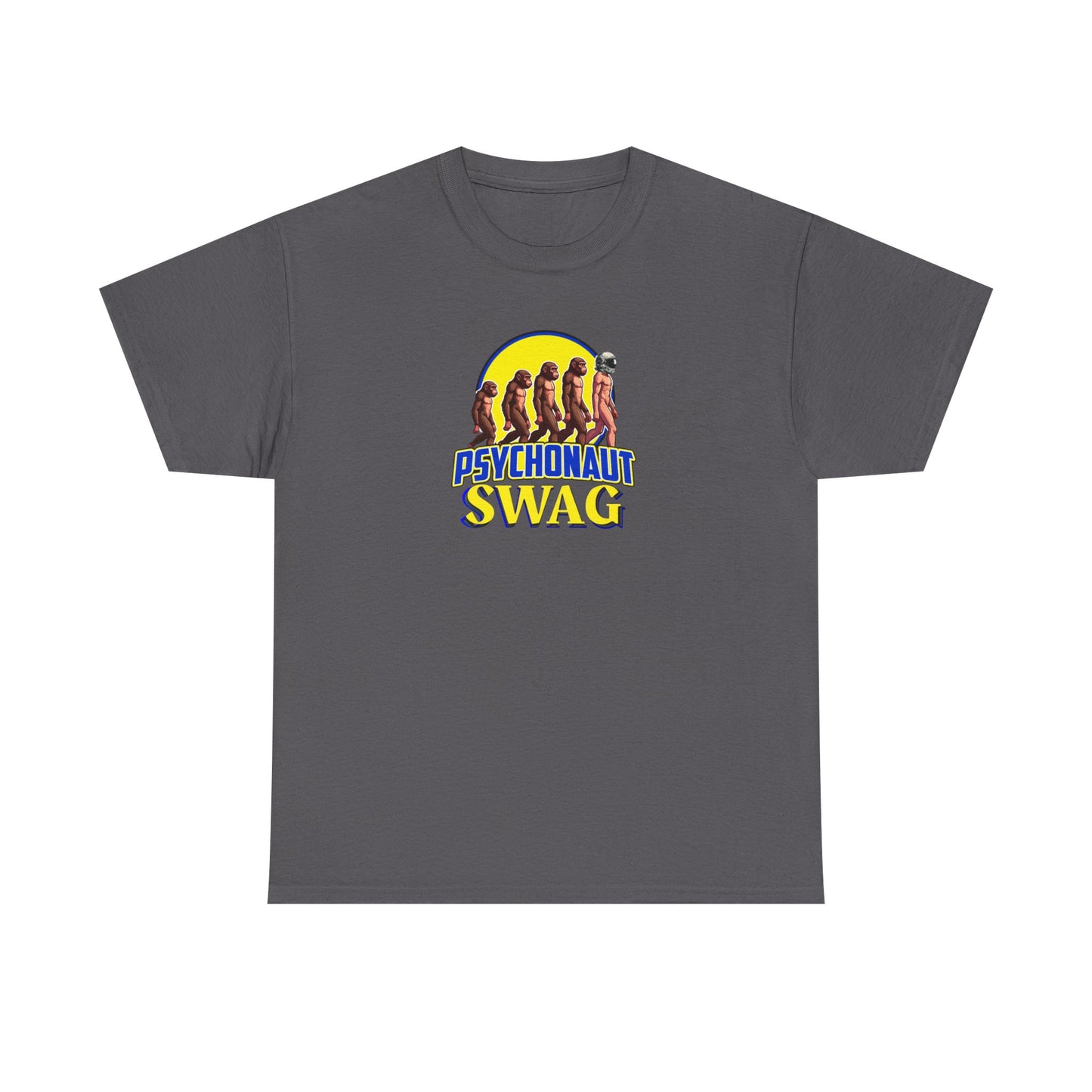 Psychonaut swag small biz, Heavy Cotton Tee, Cool Graphic T-Shirt, Streetwear Top, Gift for Psychonauts, Fun Casual Wear