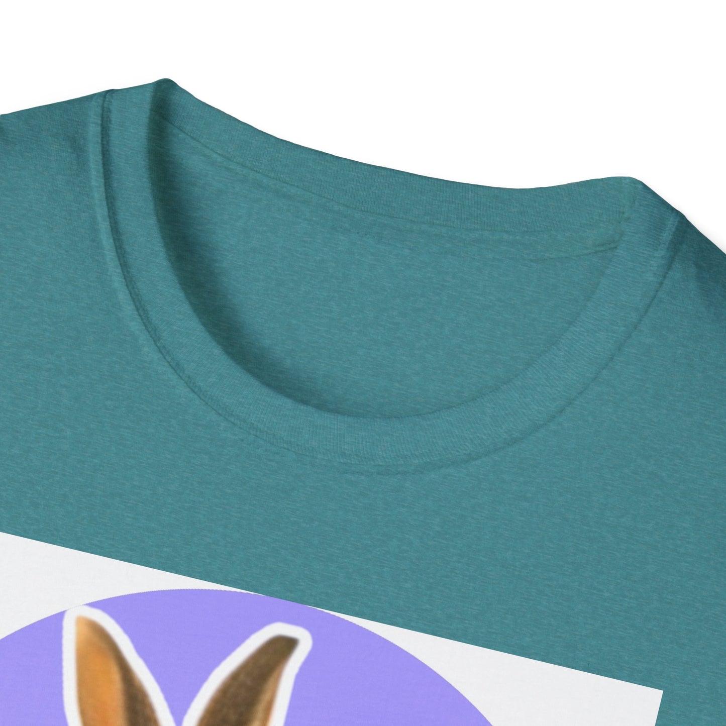 Easter Bunny and Chic, Unisex Softstyle T-Shirt