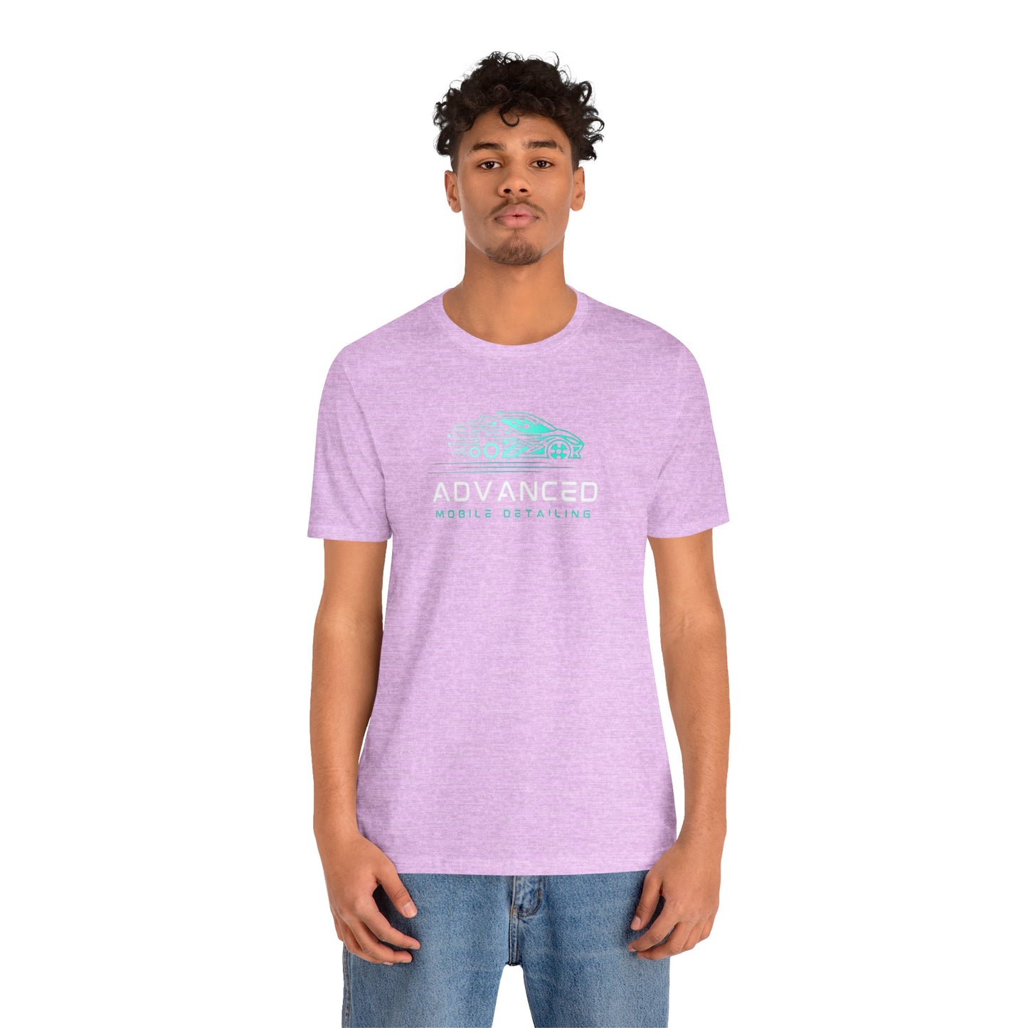 Advanced Mobile Detailing, Super soft style, Unisex Tee, Car Enthusiast Shirt, Automotive Gift, Stylish Car Wash Tee, Perfect for Mechanics, Birthday or Holiday Gift