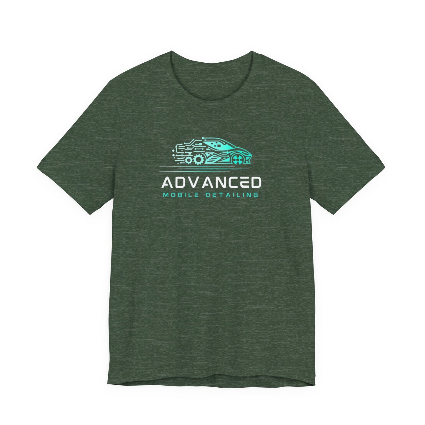 Advanced Mobile Detailing, Super soft style, Unisex Tee, Car Enthusiast Shirt, Automotive Gift, Stylish Car Wash Tee, Perfect for Mechanics, Birthday or Holiday Gift
