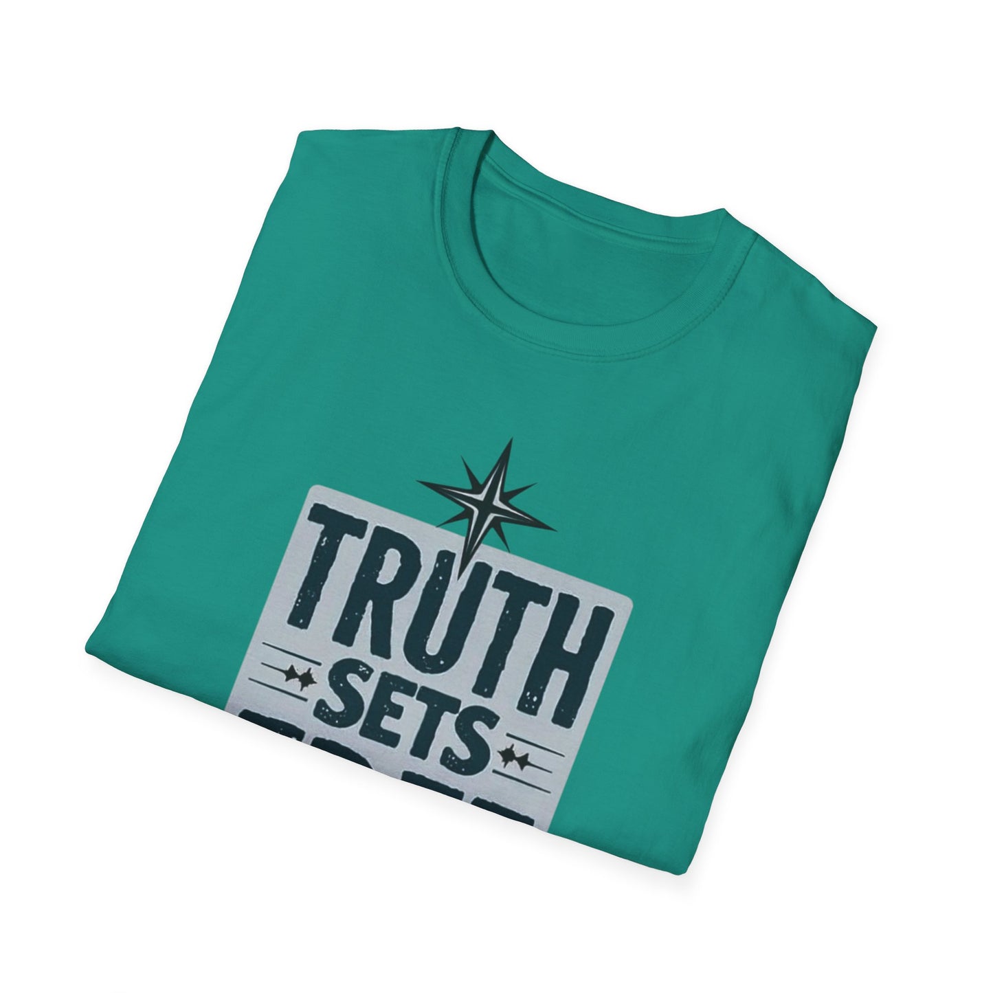 Truth sets Free, Unisex Softstyle T-Shirt - Psychonaut Swag