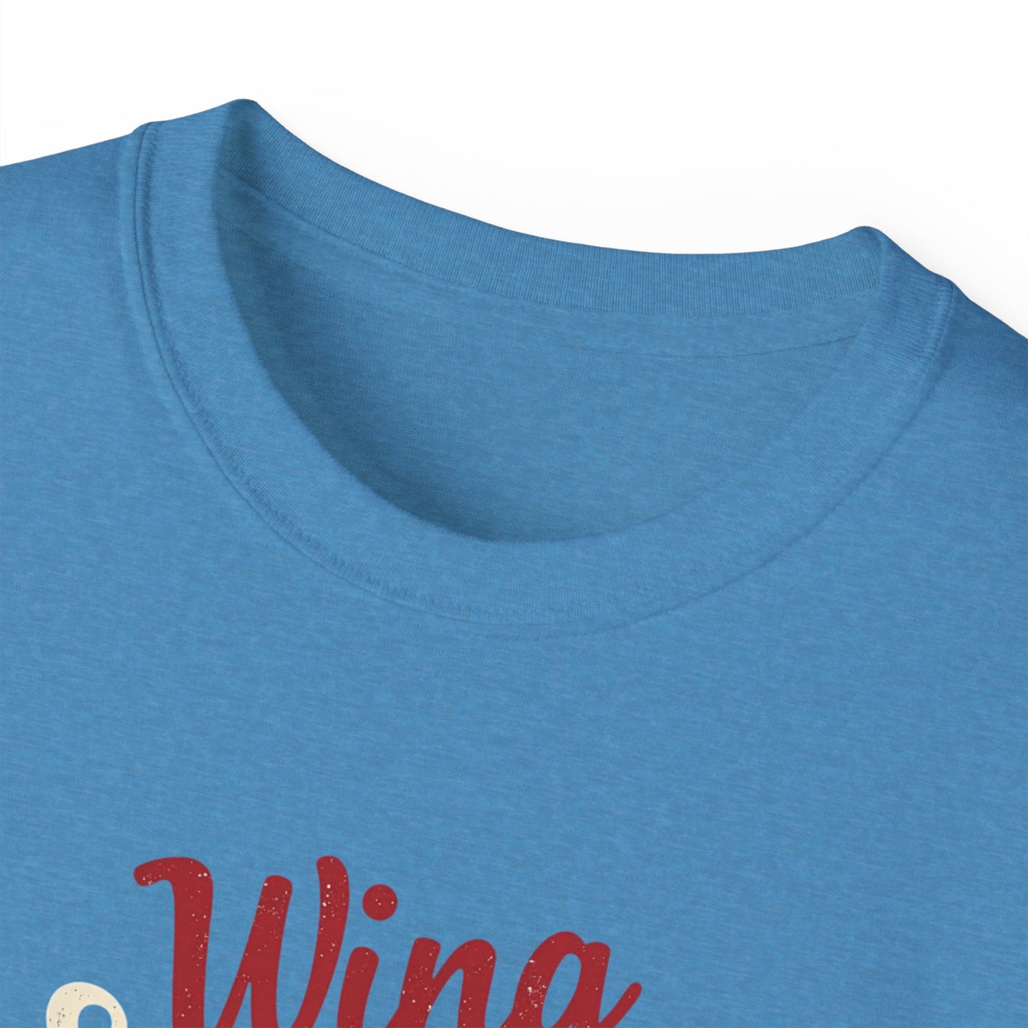 Wing Sweetheart Unisex Ultra Cotton Tee | Cute Graphic Shirt, Valentine's Day Gift, Trendy Casual Wear, Heart Theme Apparel, Unique T-Shirt - Psychonaut Swag