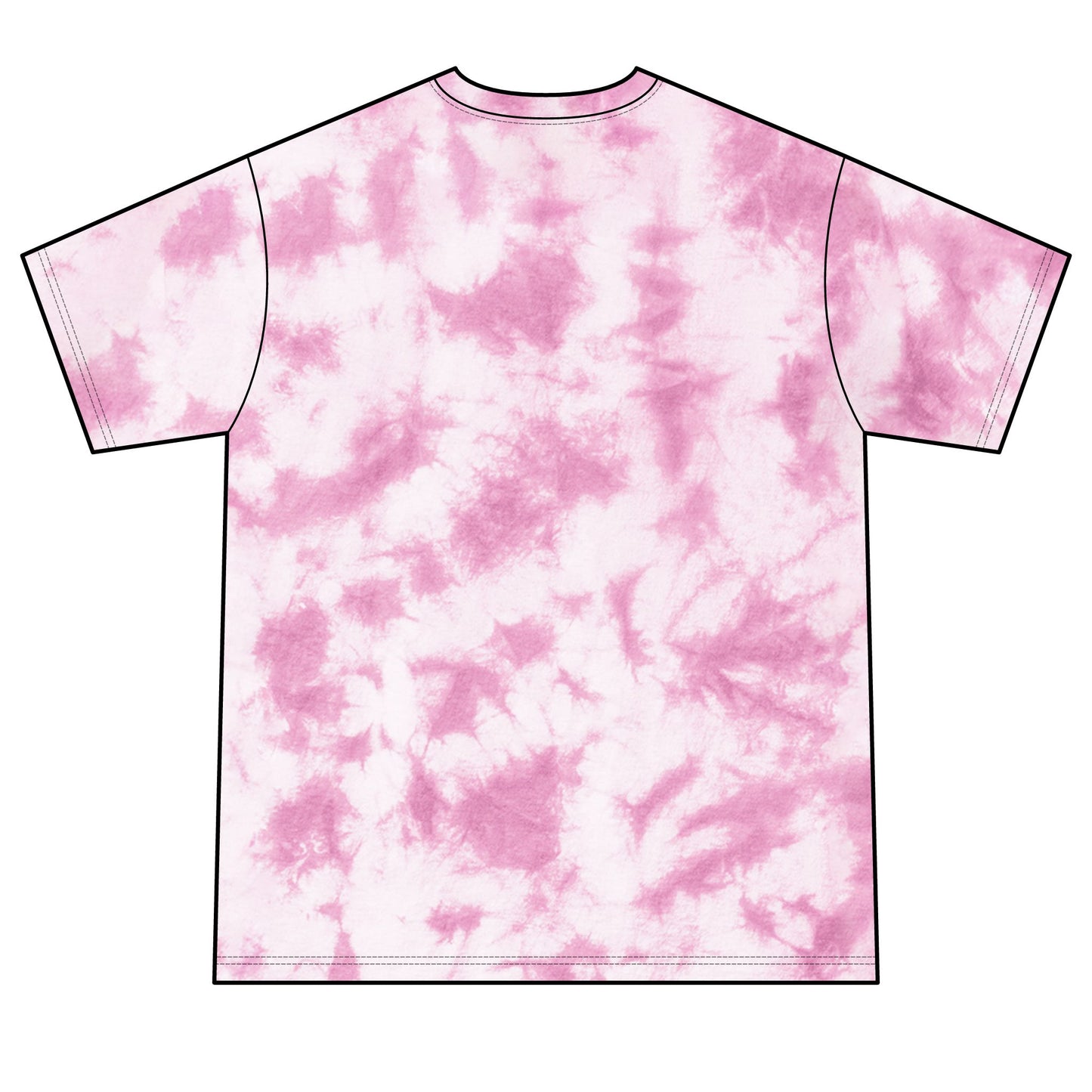 Haydonberg Turning The Lights On, Unisex Crystal Tie-Dye Tee