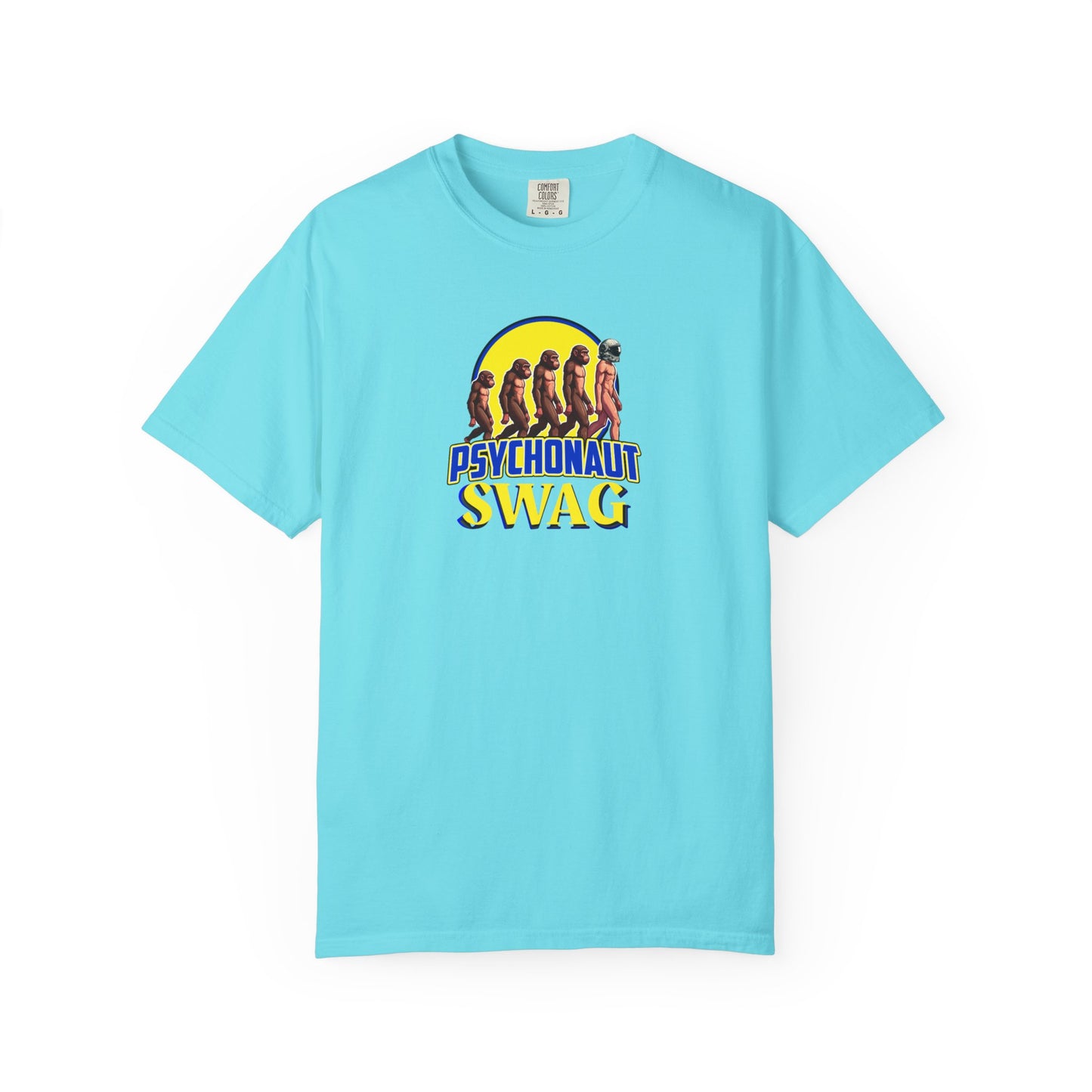 Psychonaut Swag small biz,  Unisex Garment-Dyed T-Shirt | Unique Gift for Festival Lovers, Streetwear, Casual Style, Summer Wardrobe, Psychedelic Art
