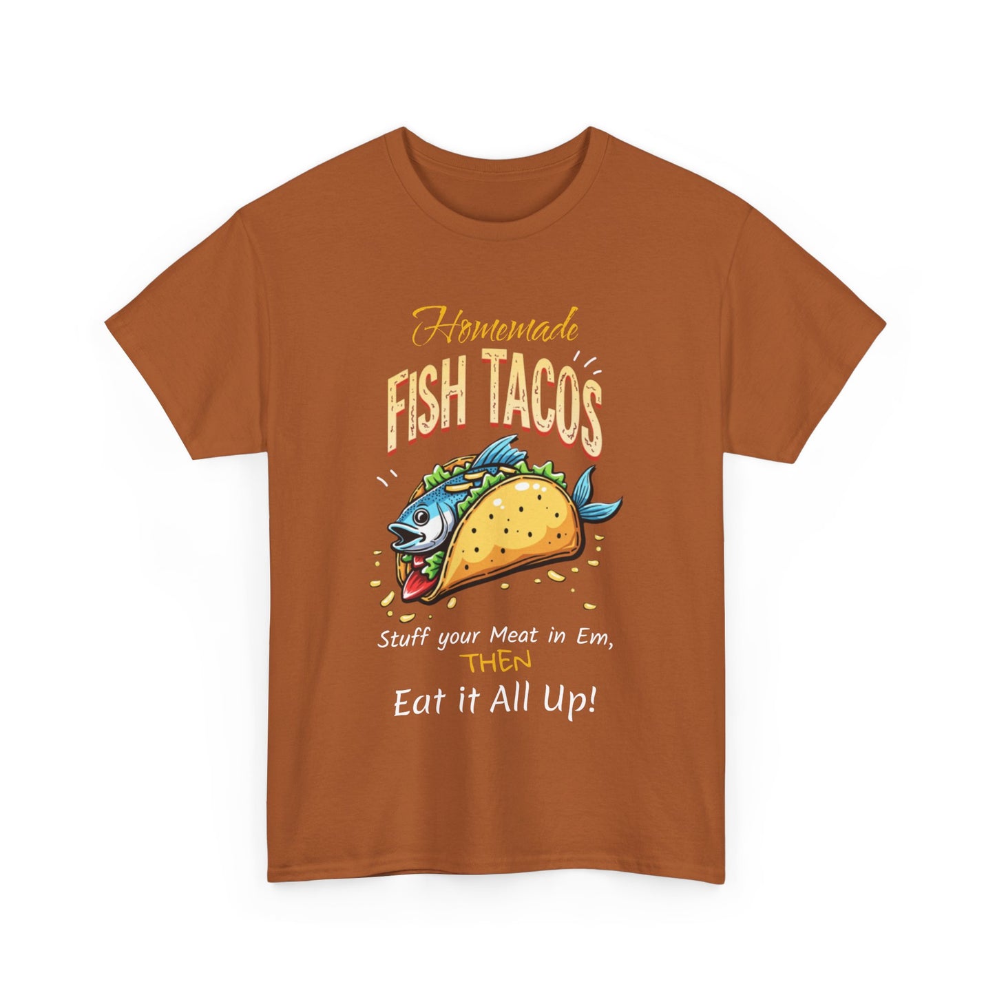 Fish Tacos Unisex Cotton Tee - Perfect for Food Lovers & Taco Tuesday - Psychonaut Swag