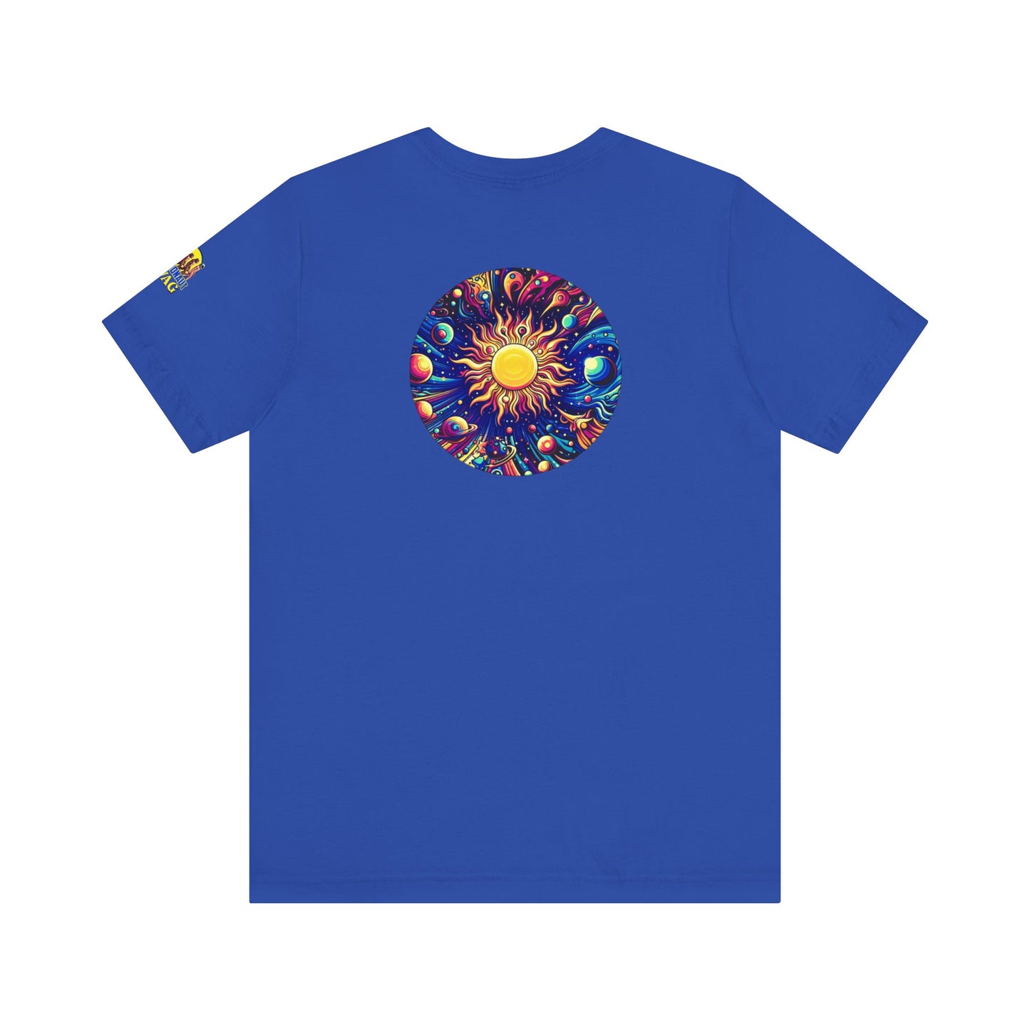 Psychonaut Staple solar system, Unisex Jersey Short Sleeve Tee - Psychonaut Swag