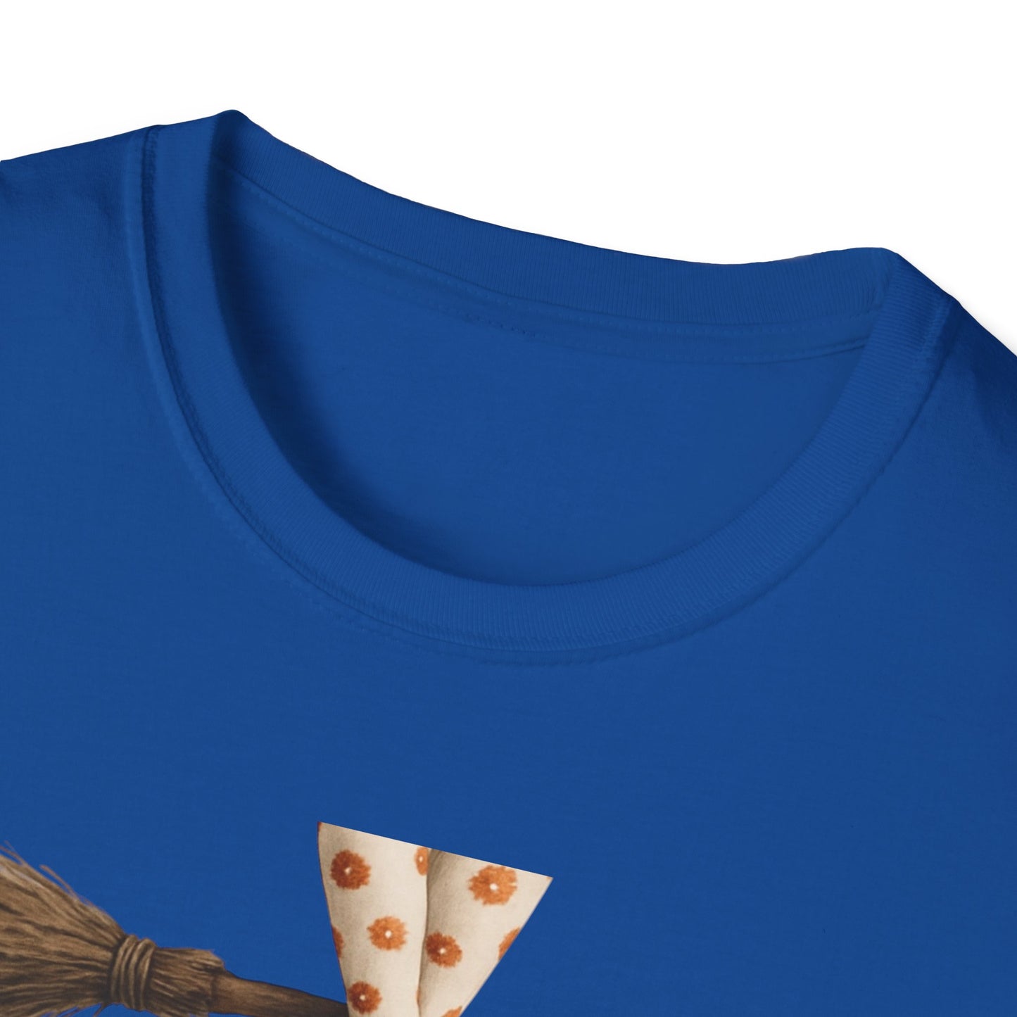 Bat and Bubblegum Unisex Softstyle T-Shirt, Halloween Top, Whimsical Graphic Tee, Cute Gift for Animal Lovers, Fall Vibes