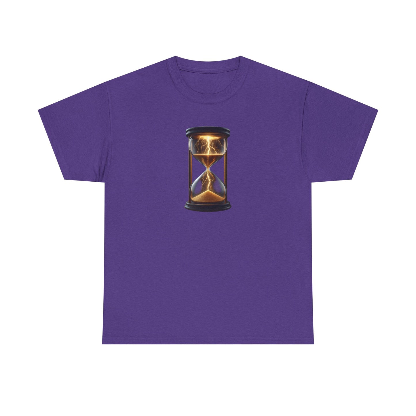 Static Time, Unisex Heavy Cotton Tee - Psychonaut Swag