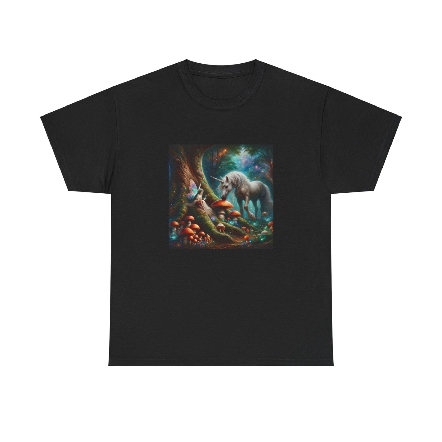 Unicorn Tee - Unicorns Mushroom Break Design - Psychonaut Swag
