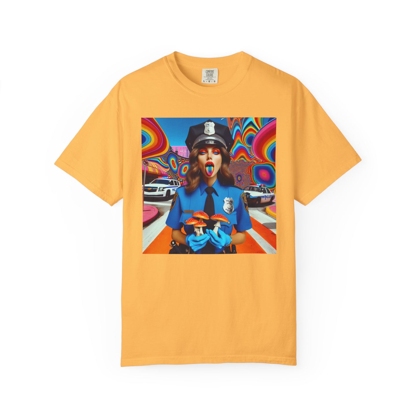 Holding, Unisex Garment-Dyed T-shirt - Psychonaut Swag