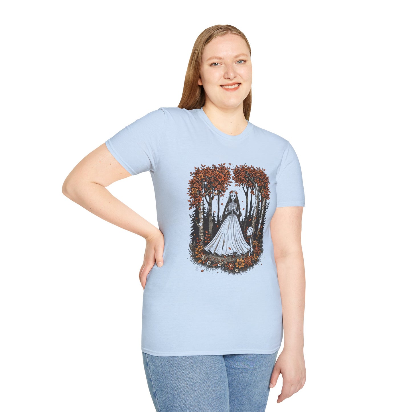 Spooky Bride T-Shirt, spooky bride