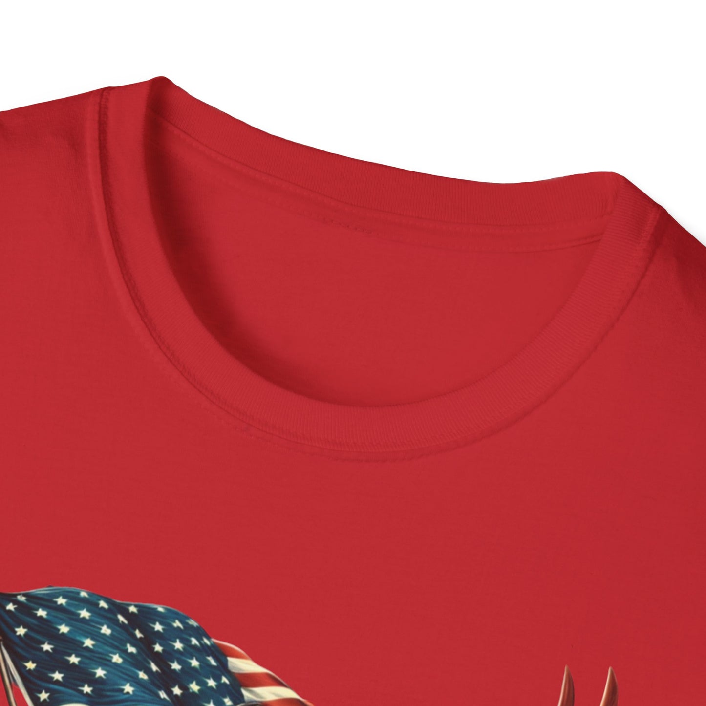 Patriot Riding Eagle, Graphic Tee - Unisex T-Shirt, Eagle Design, 4th of July Shirt, Independence Day Apparel, Festival Wear, Gift for Patriots