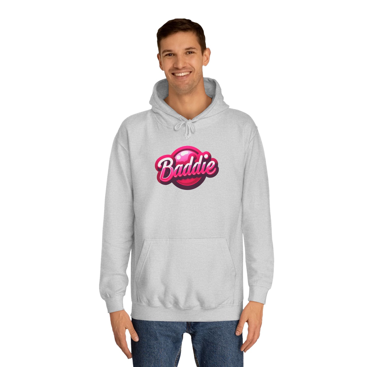 Baddie, Unisex College Hoodie - Psychonaut Swag