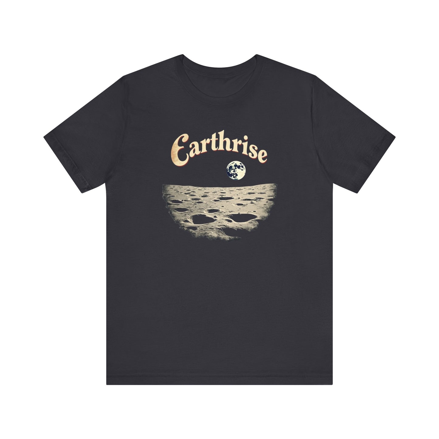 Earthrise Unisex Tee | Vintage Style Graphic Shirt, Eco-Friendly Apparel, Gift for Nature Lovers, Casual Wear, Astronomy Gift