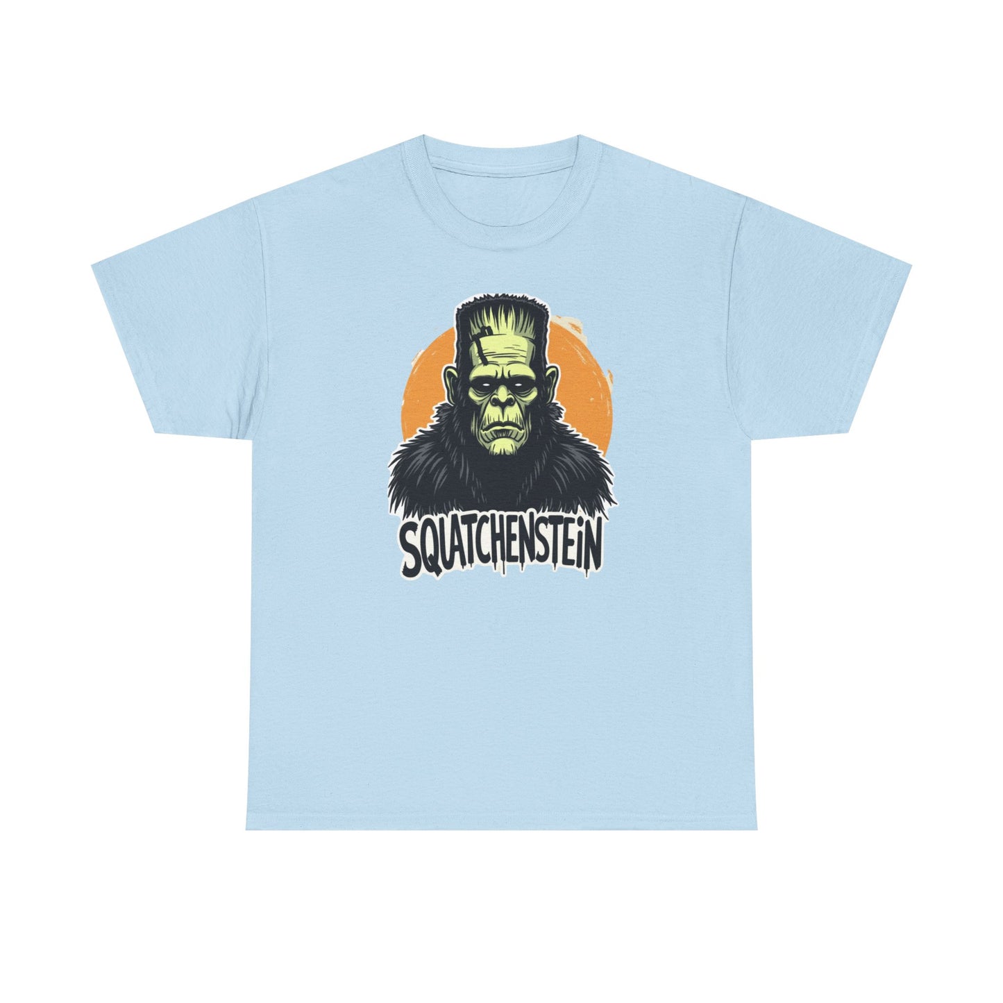 Sasquatch Halloween Tee, Funny Graphic Shirt, Unisex Costume T-Shirt, Retro Monster Apparel, Unique Gift for Halloween