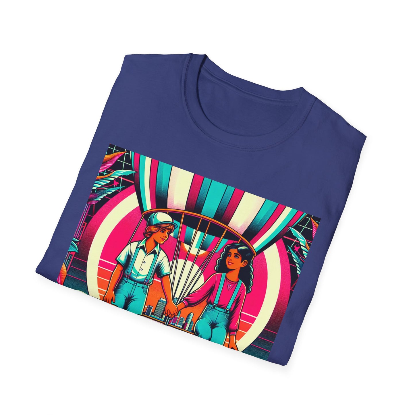 Hold On, Unisex Softstyle T-Shirt - Psychonaut Swag