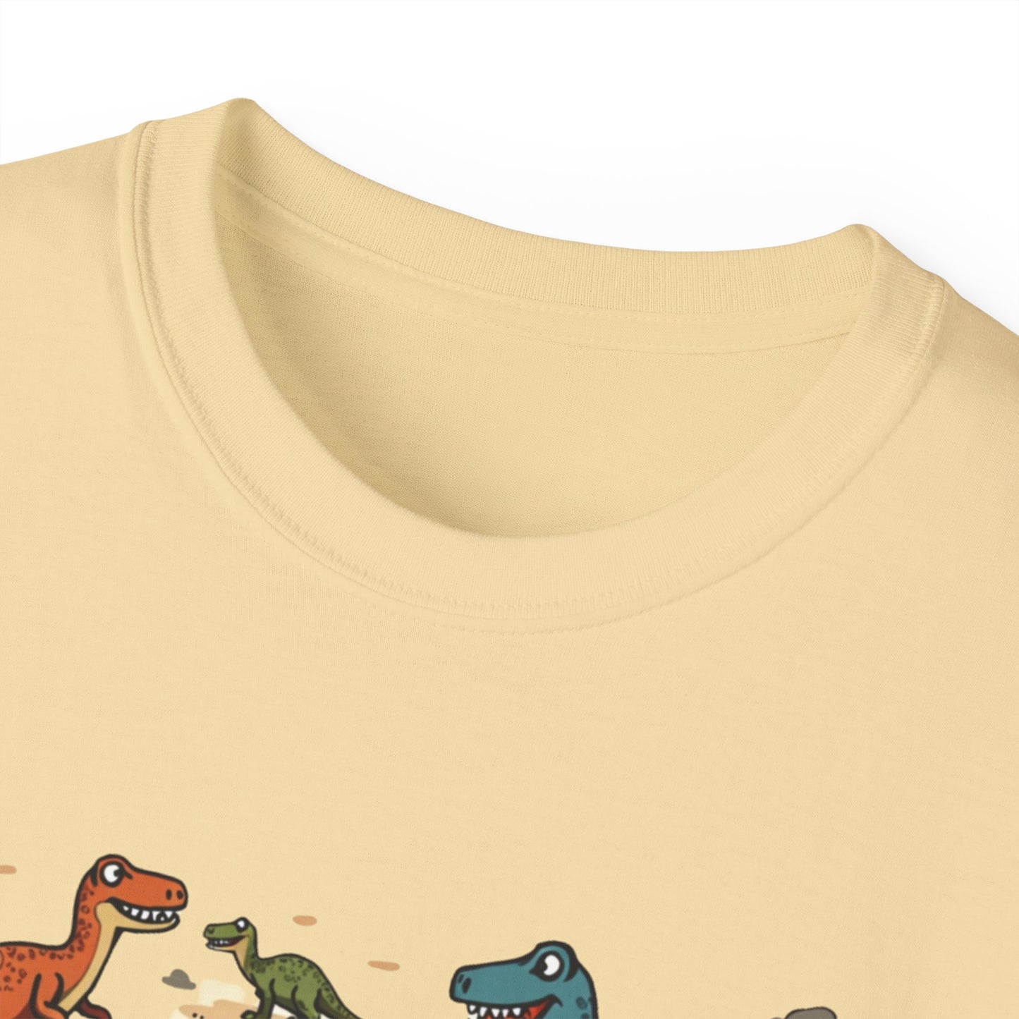 'Pre-Hysterical' Dinosaur Unisex Tee - Fun Cotton Shirt for Dinosaurs Lovers - Psychonaut Swag