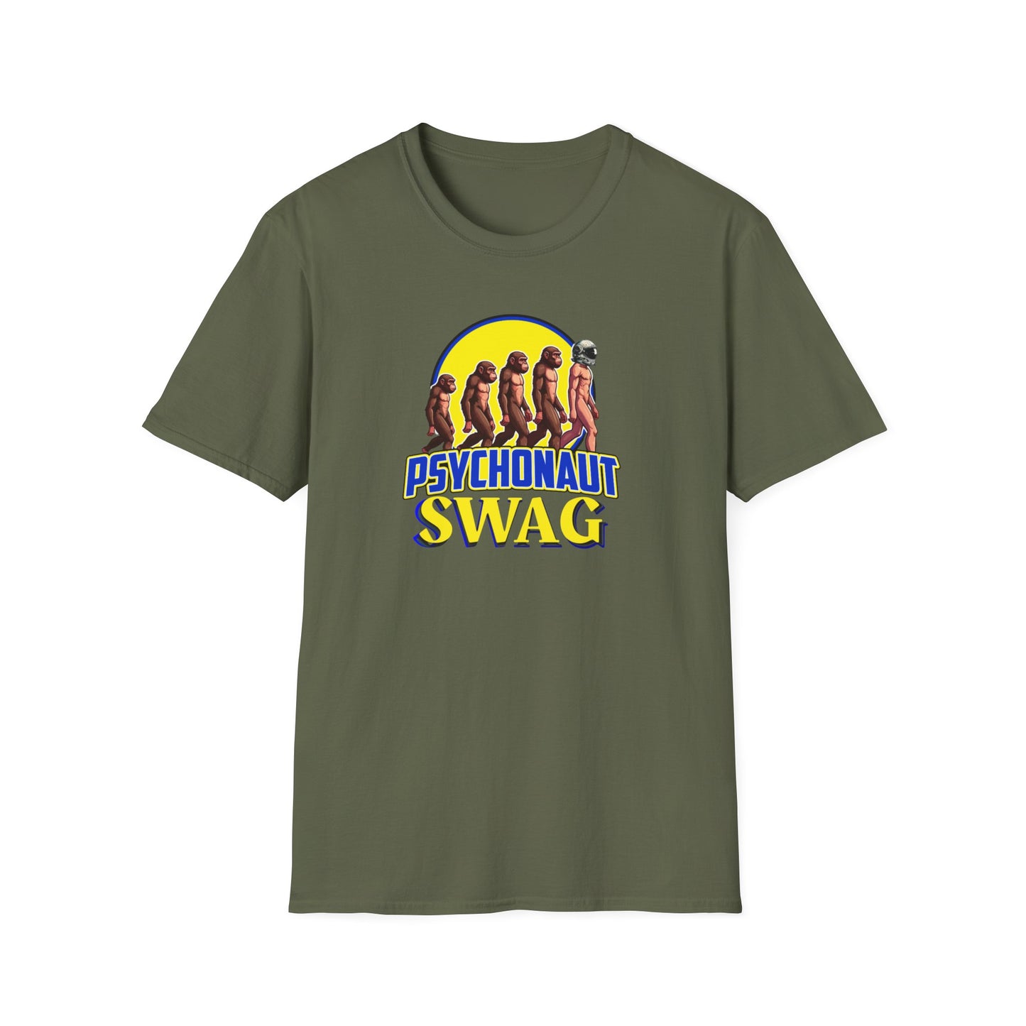 Psychonaut (Small Biz) Swag T-Shirt, Unisex Shirt for Car Lovers, Gift for Men and Women, Retro Art, Evolution Enthusiast Apparel, Birthday or Holiday Gift