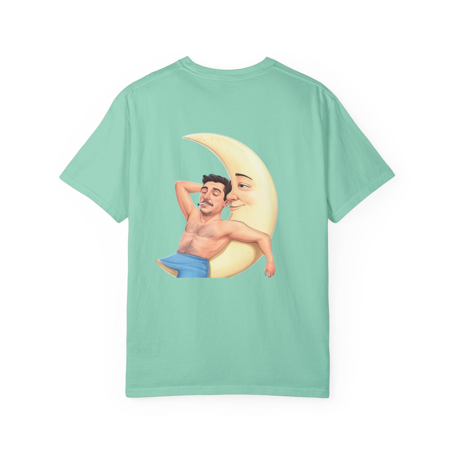 Smoke got me to the moon, Unisex T-shirt - Psychonaut Swag