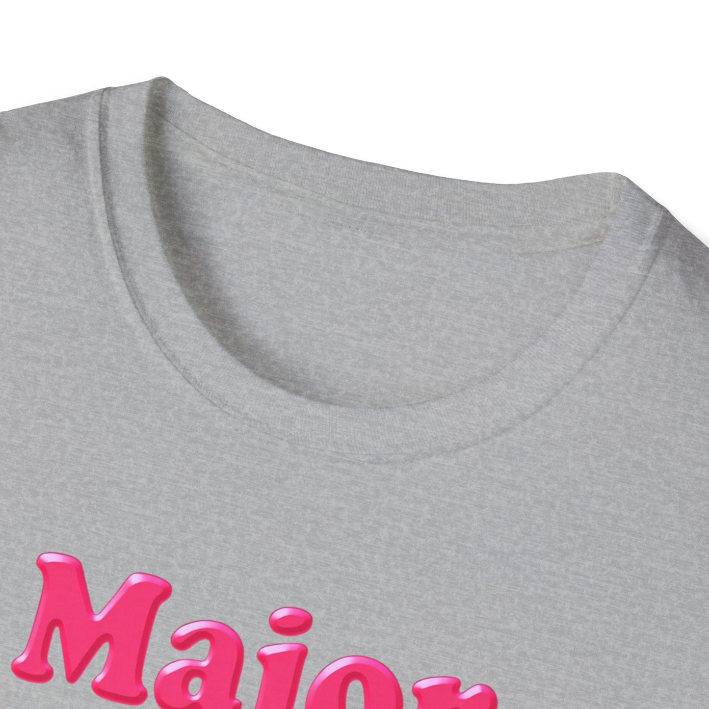 Major Feels Incoming Unisex T-Shirt, Fun Tee, Gifts for Friends, Casual Wear, Summer Fashion, Birthday Gift - Psychonaut Swag