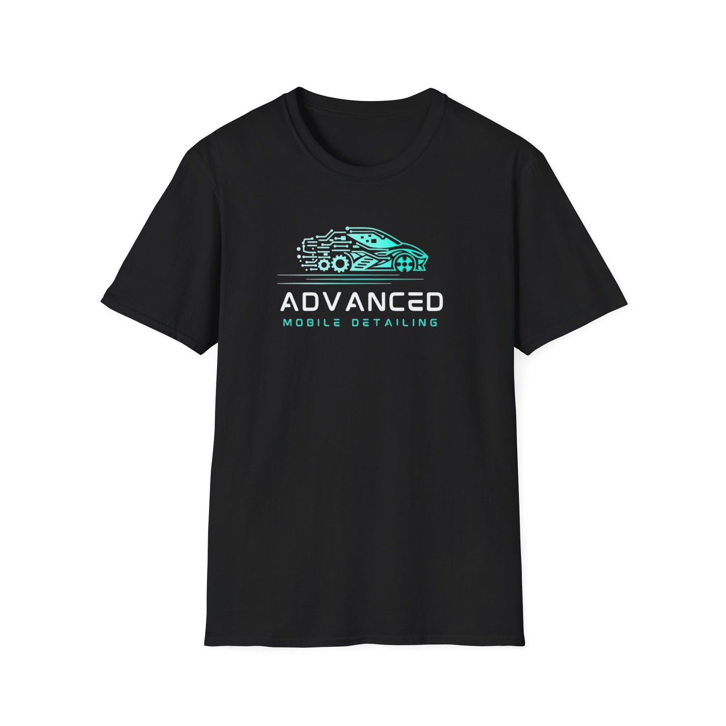 Advanced Mobile, classic tee, Unisex Softstyle T-Shirt - Perfect for Auto Lovers, Gifts, Mobile Detailing, Casual Wear, and Car Shows