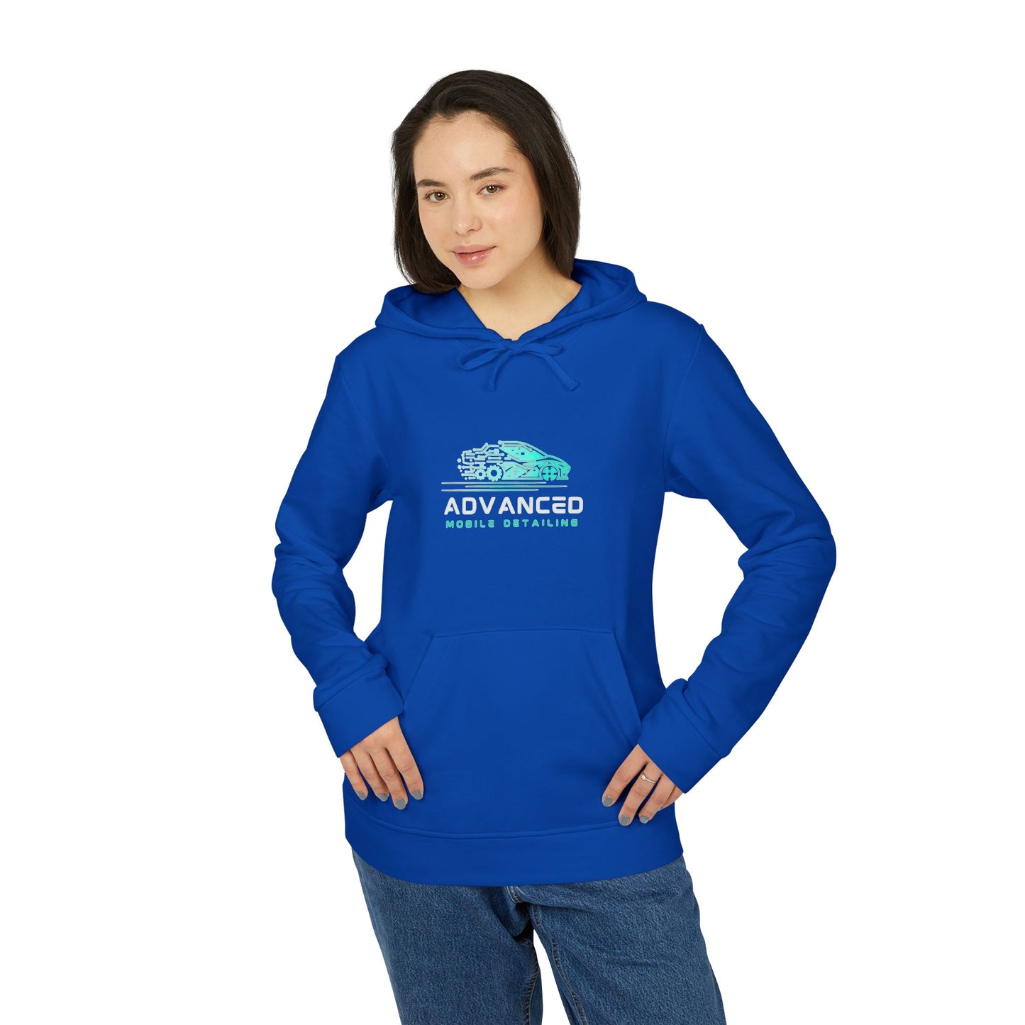 Advanced Mobile, adidas Fleece Hoodie - Casual Comfort, Athleisure, Sportswear, Gift for Him/Her, Perfect for All Seasons