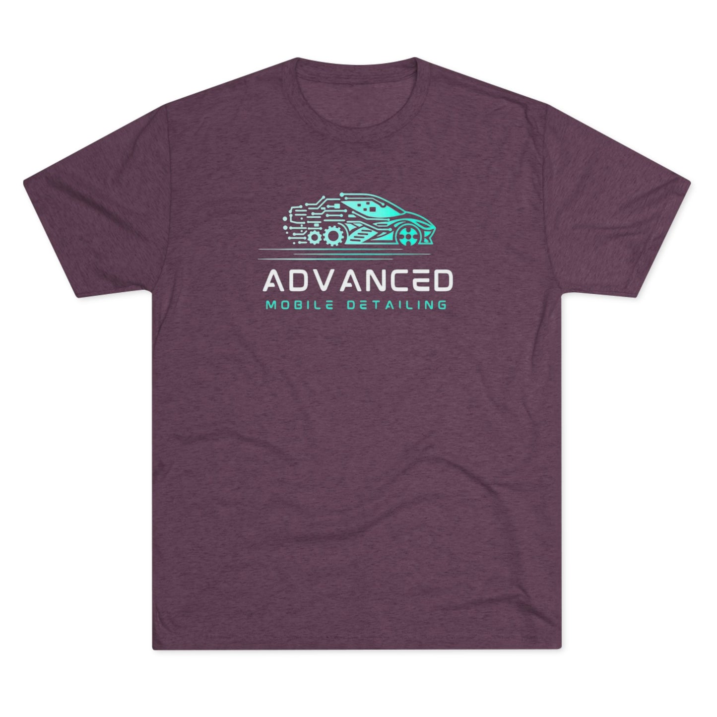 Advanced Mobile Detailing, Tri-blend, Tee | Car Enthusiast T-Shirt, Custom Auto Care Shirt, Gift for Car Lovers, Unique Vehicle Detailing Apparel