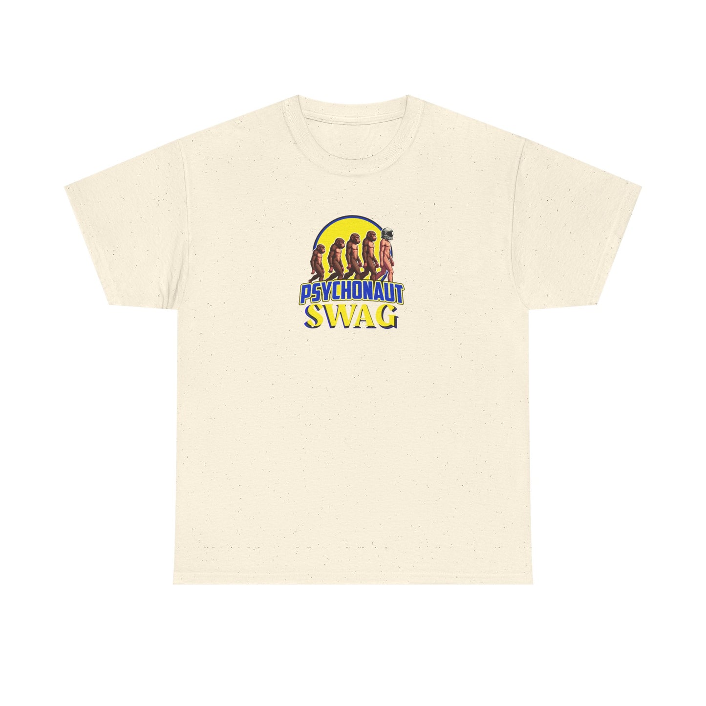 Psychonaut Basic tee, (Small Biz),  Unisex Heavy Cotton Tee, Psychedelic T-Shirt, Gifts for Festival Lovers, Unisex Graphic Tee, Casual Wear, Summer Vibes
