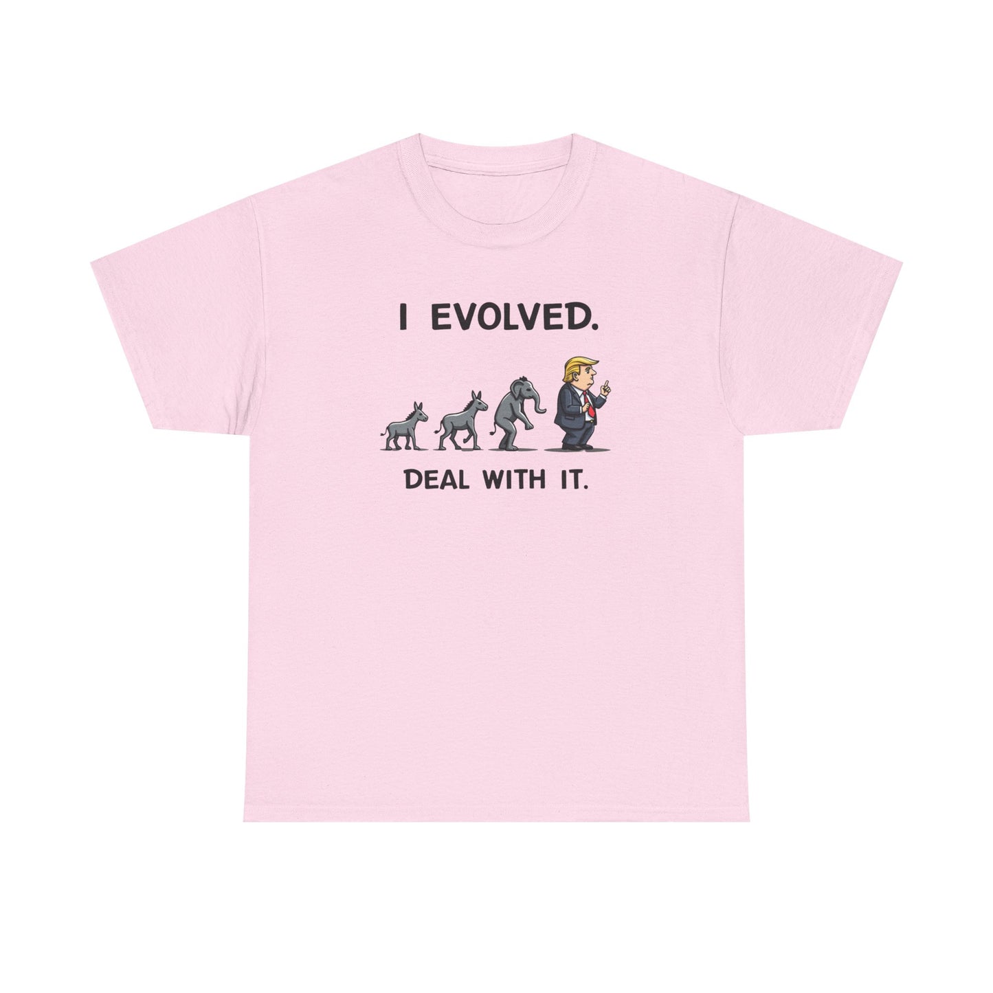 I Evolved, political humor, Funny Unisex T-Shirt, Gift for Dog Lovers, Casual Wear, Statement Shirt - Psychonaut Swag