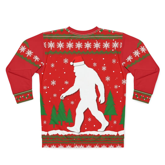 Bigfoot Christmas Sweatshirt – Ugly Holiday Sweater Design