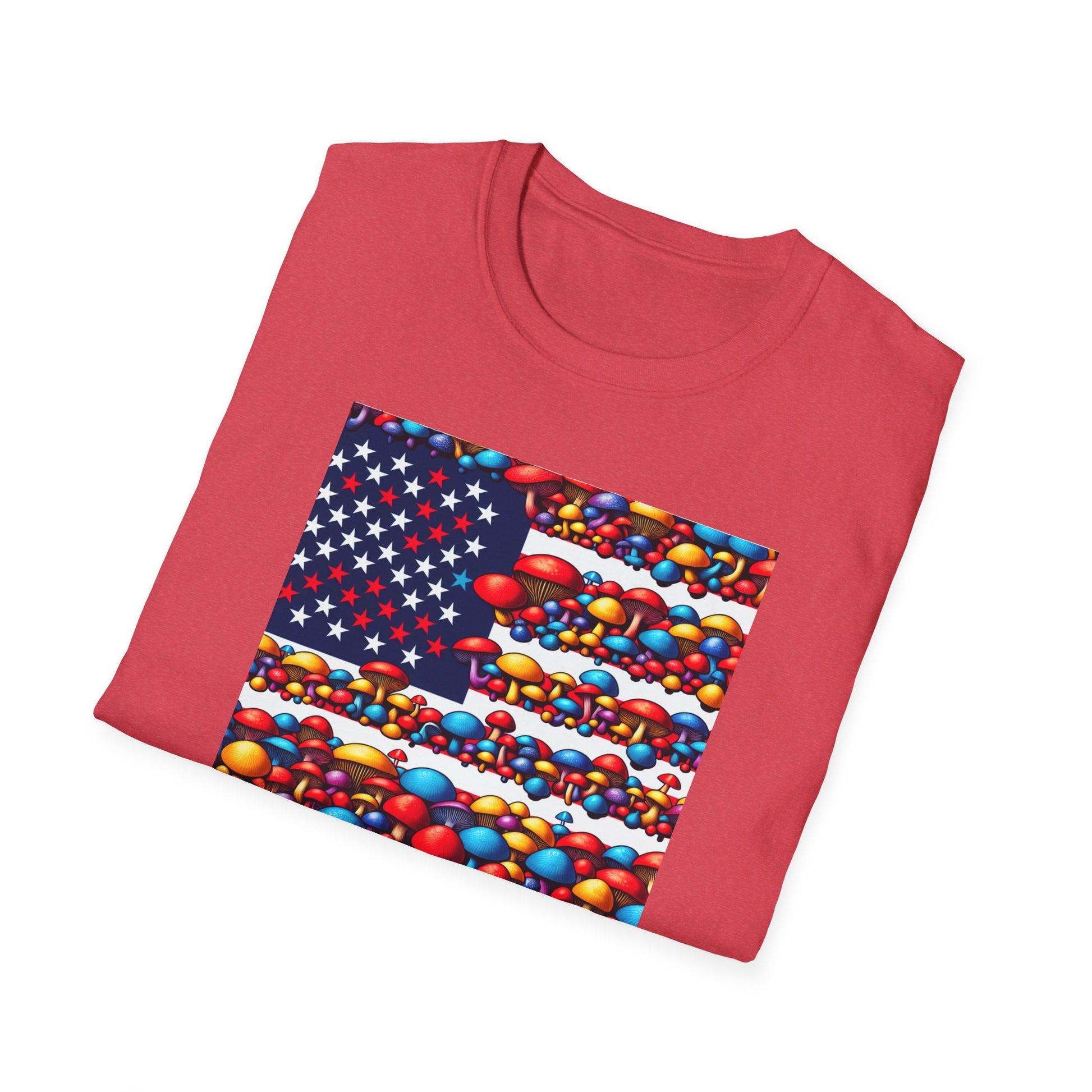 Psychedelic America Softstyle T-Shirt - Psychonaut Swag