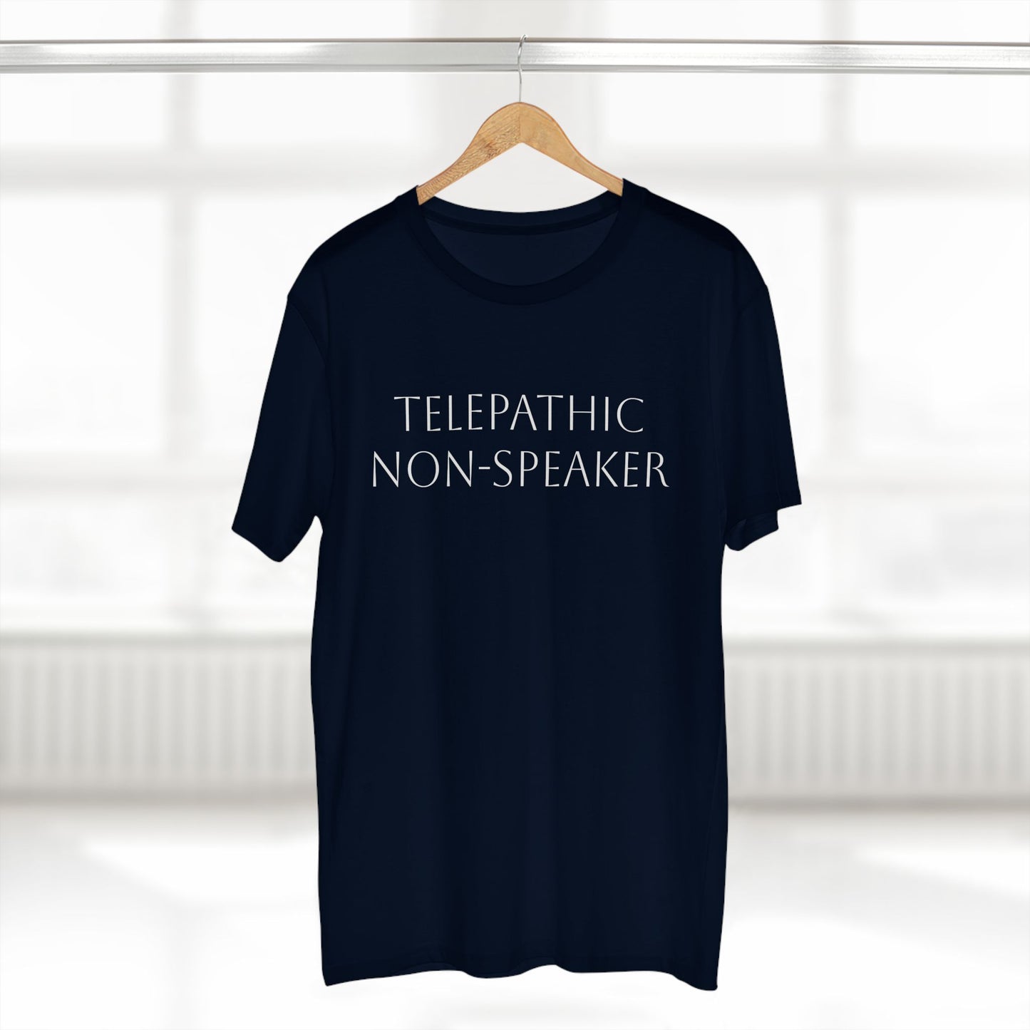 Telepathic Non-Speaker, Adult Staple Tee - Psychonaut Swag