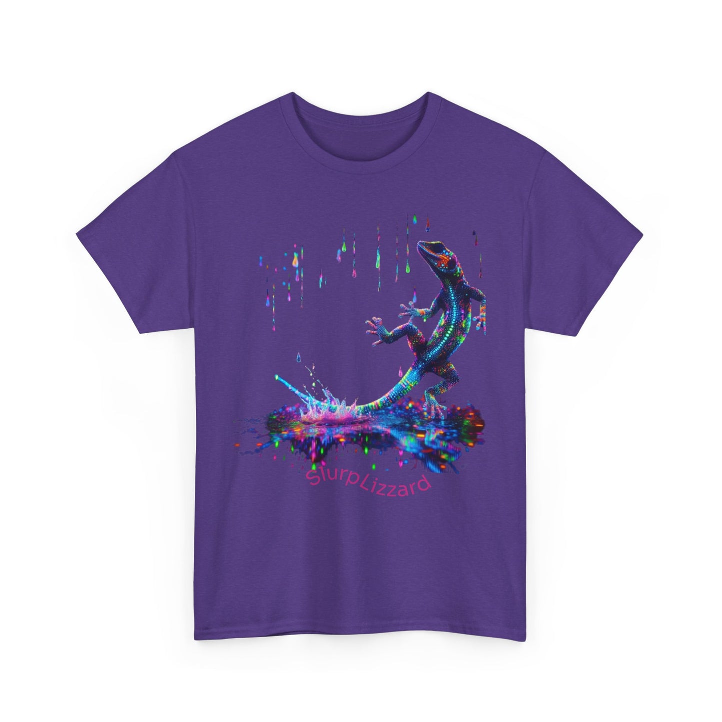 Slurp Lizzard, Unisex Heavy Cotton Tee - Psychonaut Swag