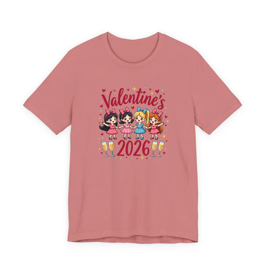 Valentine's 2026 Girls Graphic Tee
