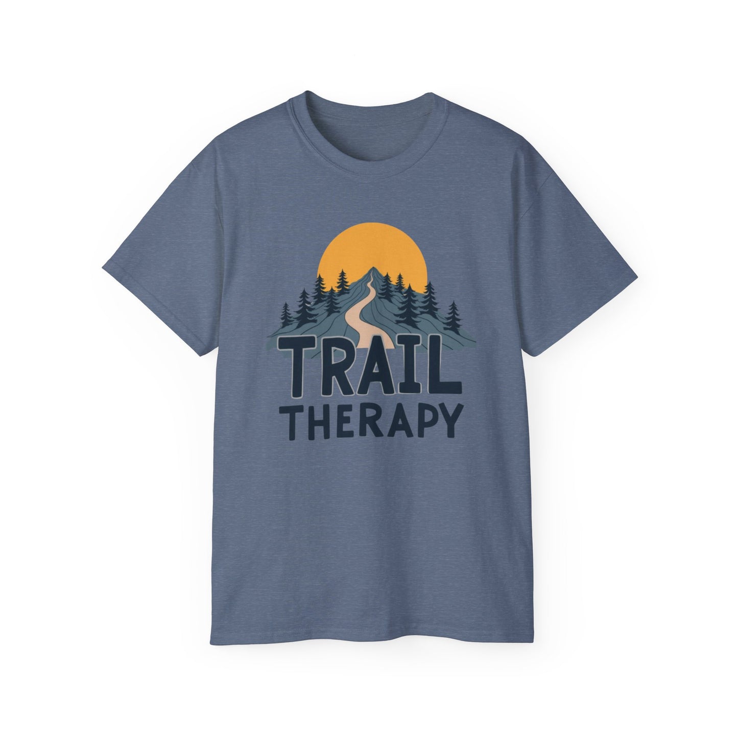 Trail Therapy Unisex Ultra Cotton Tee | Outdoor Lover Gift, Adventure Shirt, Nature Tee, Hiking Apparel, Relaxation Wear - Psychonaut Swag