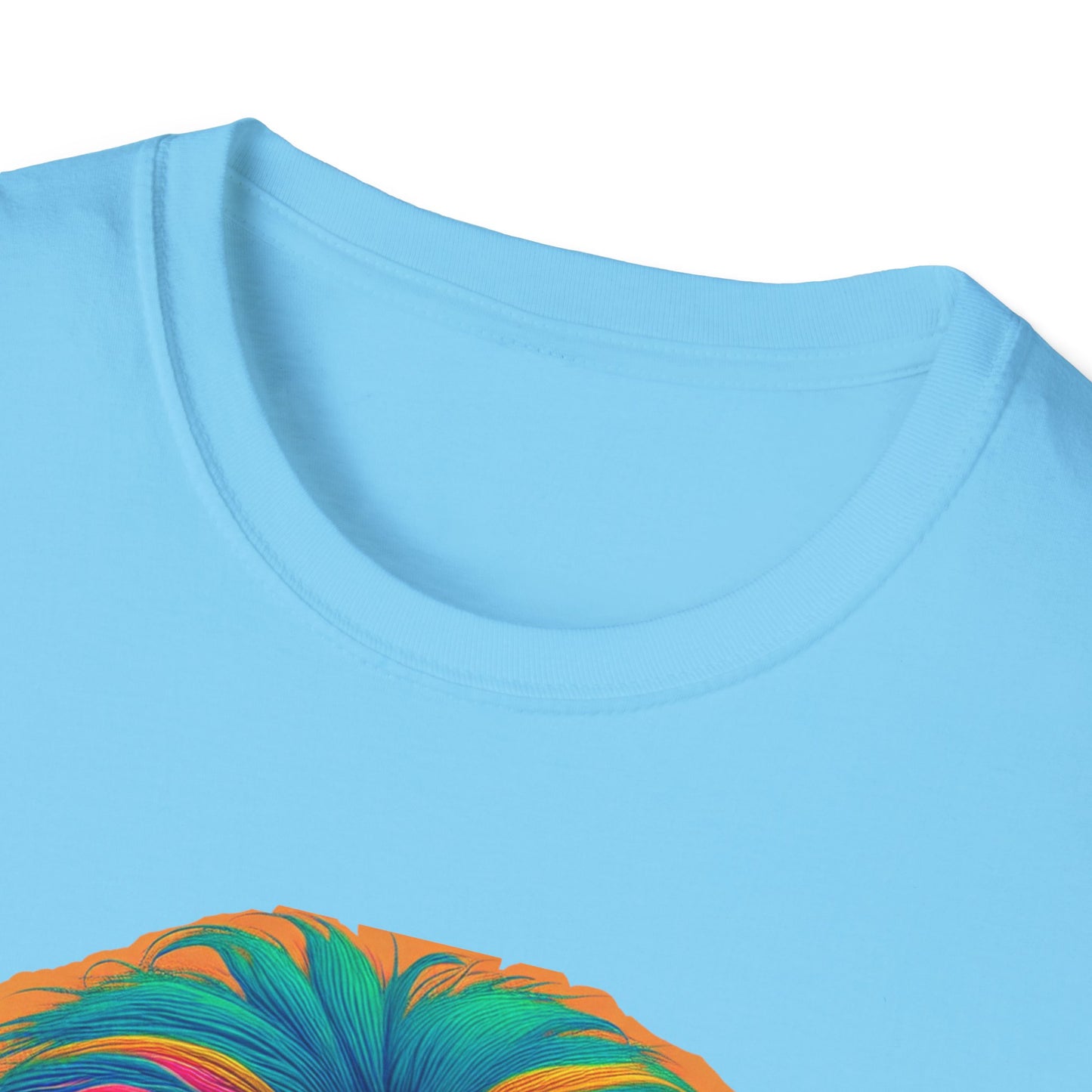 Lion Lick, Mushroom tee, Unisex T-Shirt - Psychonaut Swag