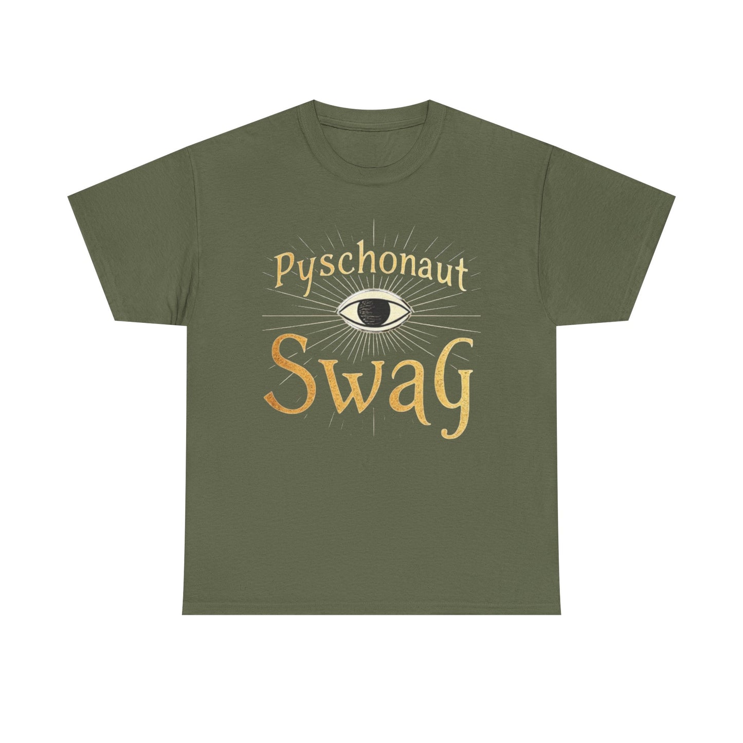 Third Eye Open, Psychonaut Swag T-Shirt, Unisex Cotton Tee, Spiritual Vibes, Gift for Psychonauts, Casual Everyday Wear, Unique Graphic Tee - Psychonaut Swag