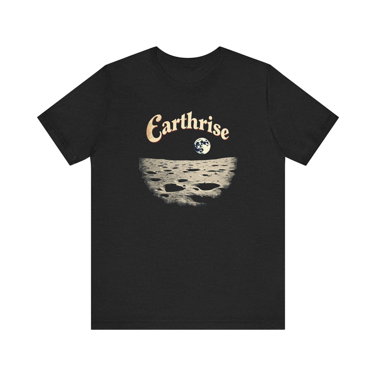 Earthrise Unisex Tee | Vintage Style Graphic Shirt, Eco-Friendly Apparel, Gift for Nature Lovers, Casual Wear, Astronomy Gift