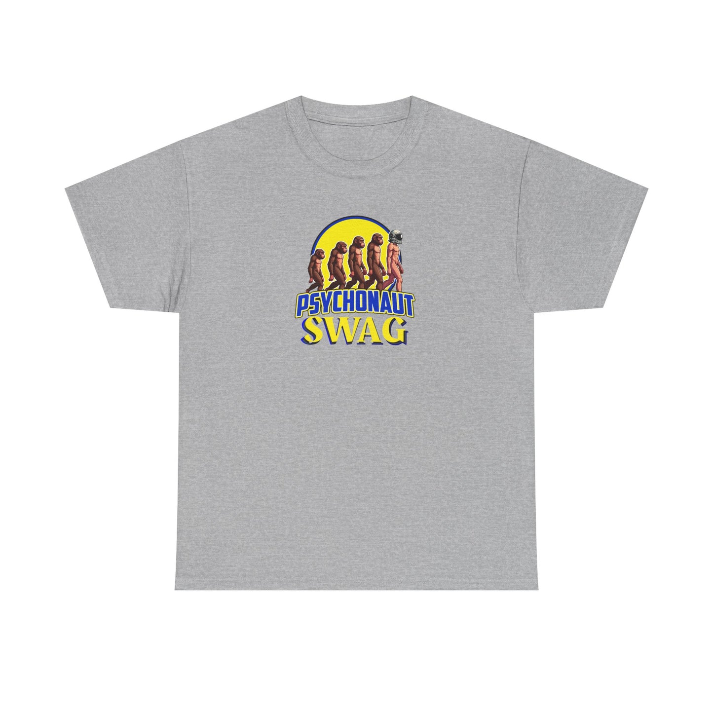 Psychonaut swag small biz, Heavy Cotton Tee, Cool Graphic T-Shirt, Streetwear Top, Gift for Psychonauts, Fun Casual Wear