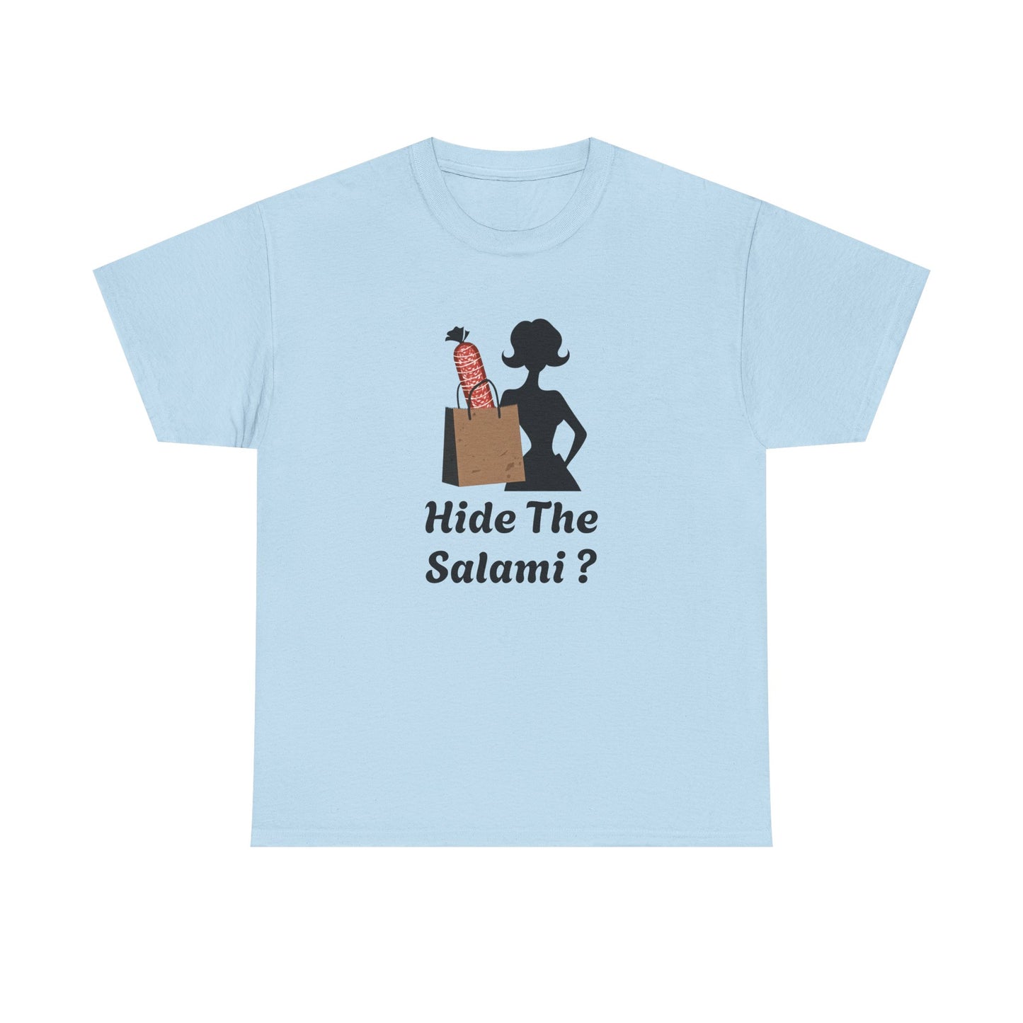 Hide the Salami Tee, Unisex Heavy Cotton Tee - Psychonaut Swag