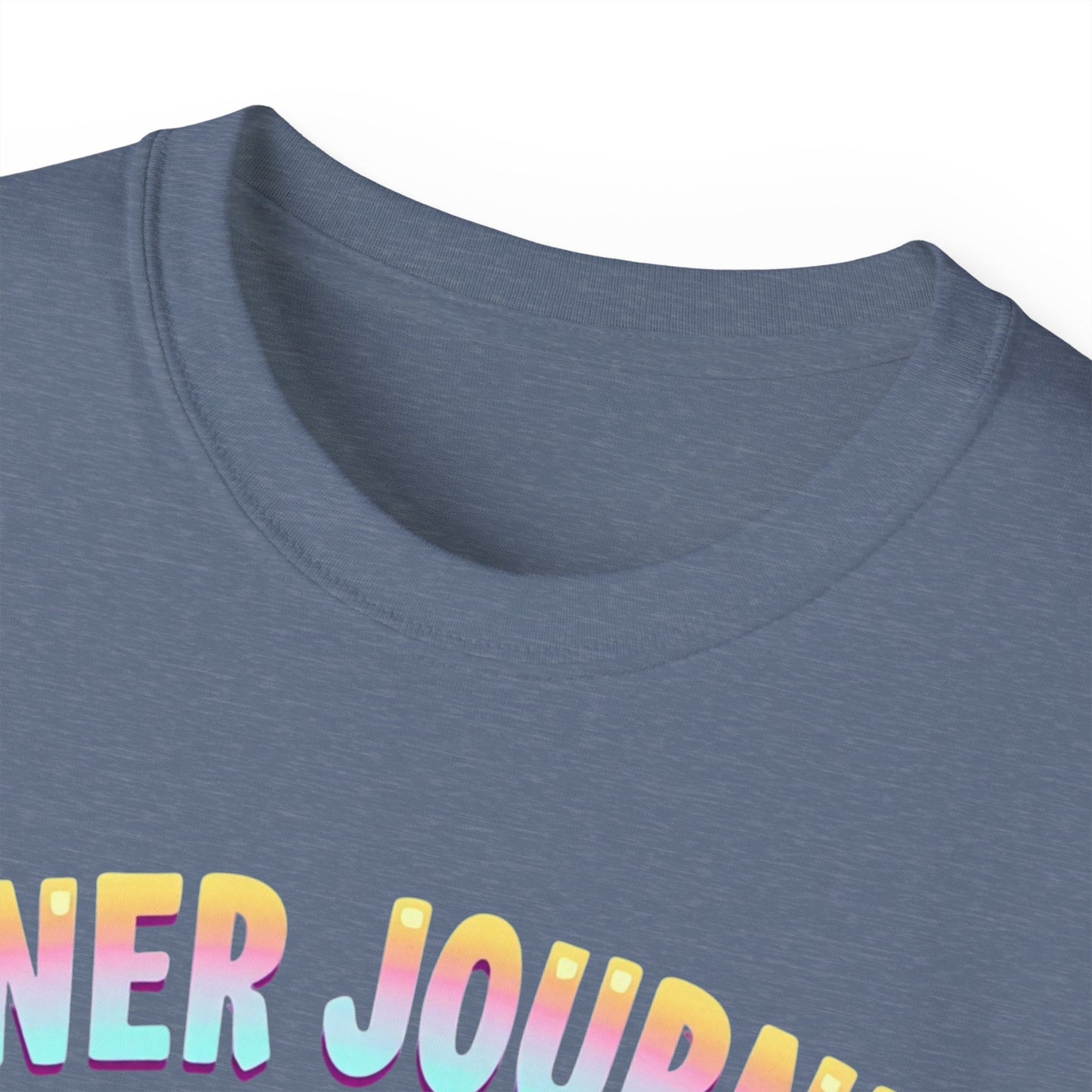 Inner Journey Unisex Ultra Cotton Tee - Vibrant Frog Design for Yoga and Meditation - Psychonaut Swag