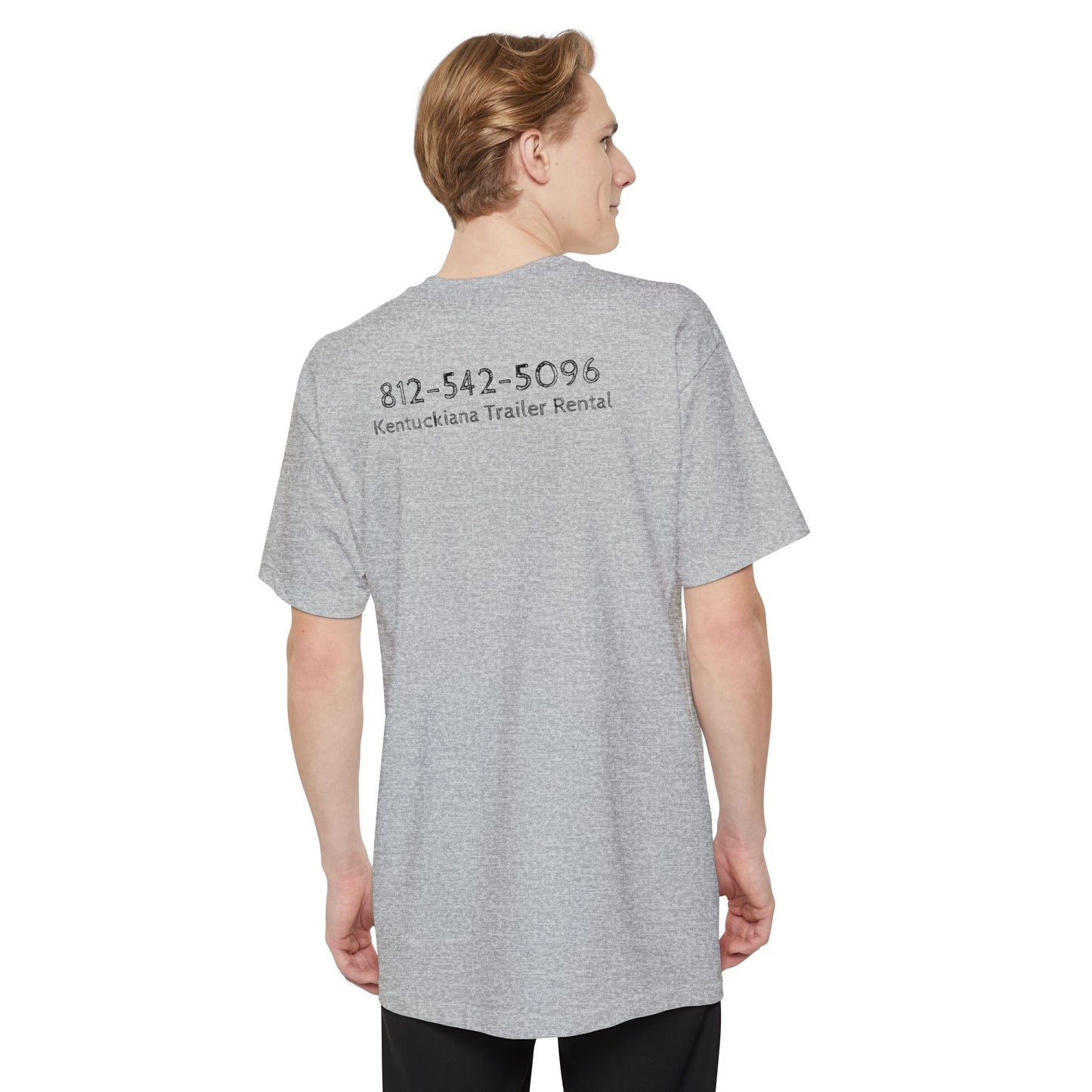 Tall mock1, Kentuckiana small biz swag, T-Shirt | Casual Souvenir Tee, Road Trip Gear, Gift for Trailer Owners, Fun Outdoor Wear, Unisex Apparel
