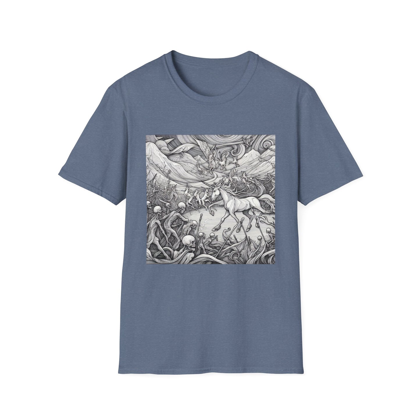 Unicorn Unisex Softstyle T-Shirt - Psychonaut Swag