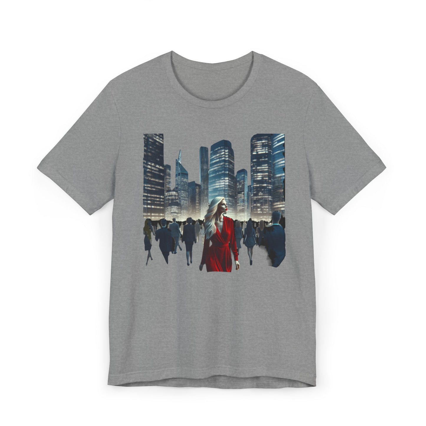 Lady in Red Unisex Jersey T-Shirt - Psychonaut Swag