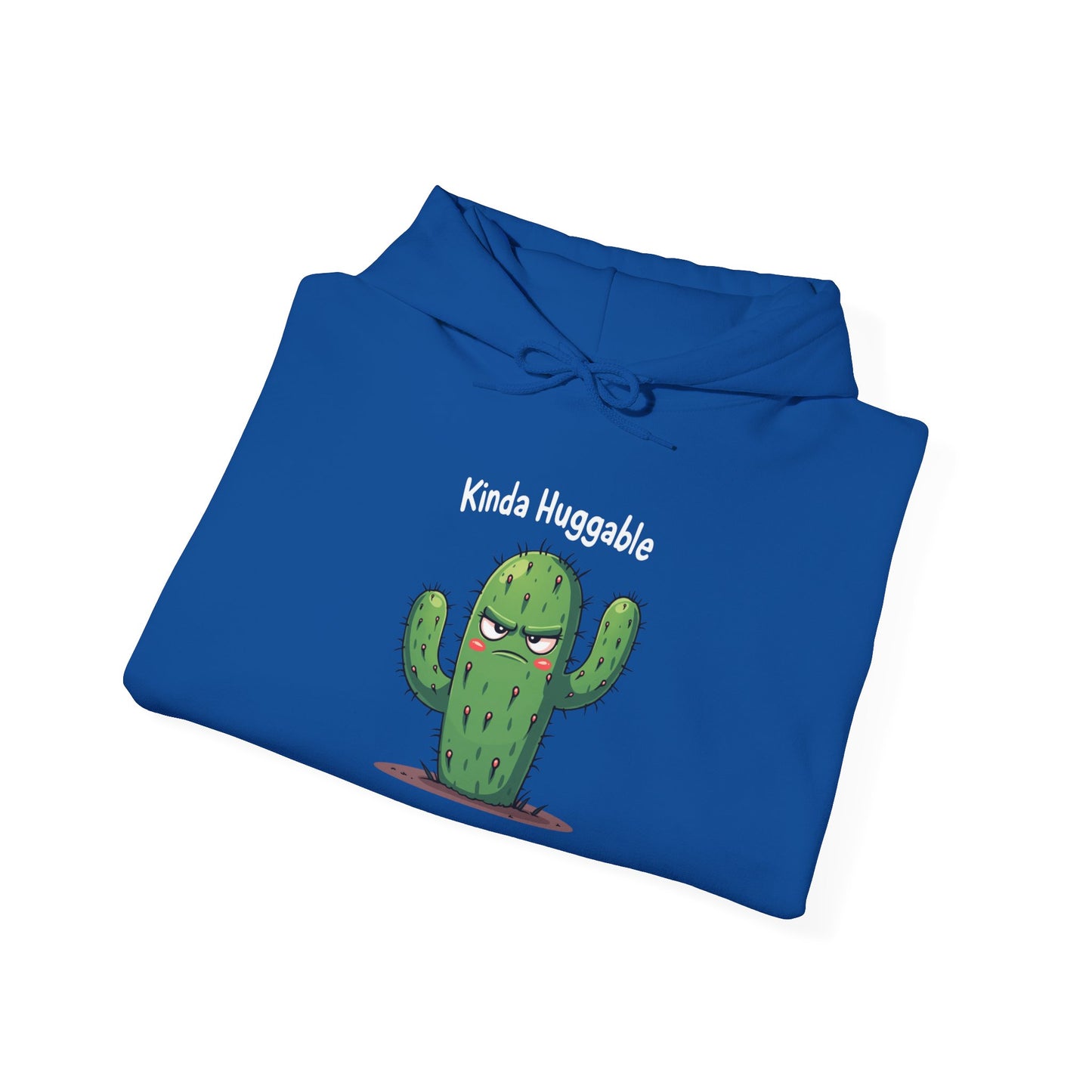 Kinda Huggable, Unisex Heavy Blend Sweatshirt, Comfy Gift, Funny Plant Lover Apparel, Perfect for Casual Outings, Spring Celebration - Psychonaut Swag