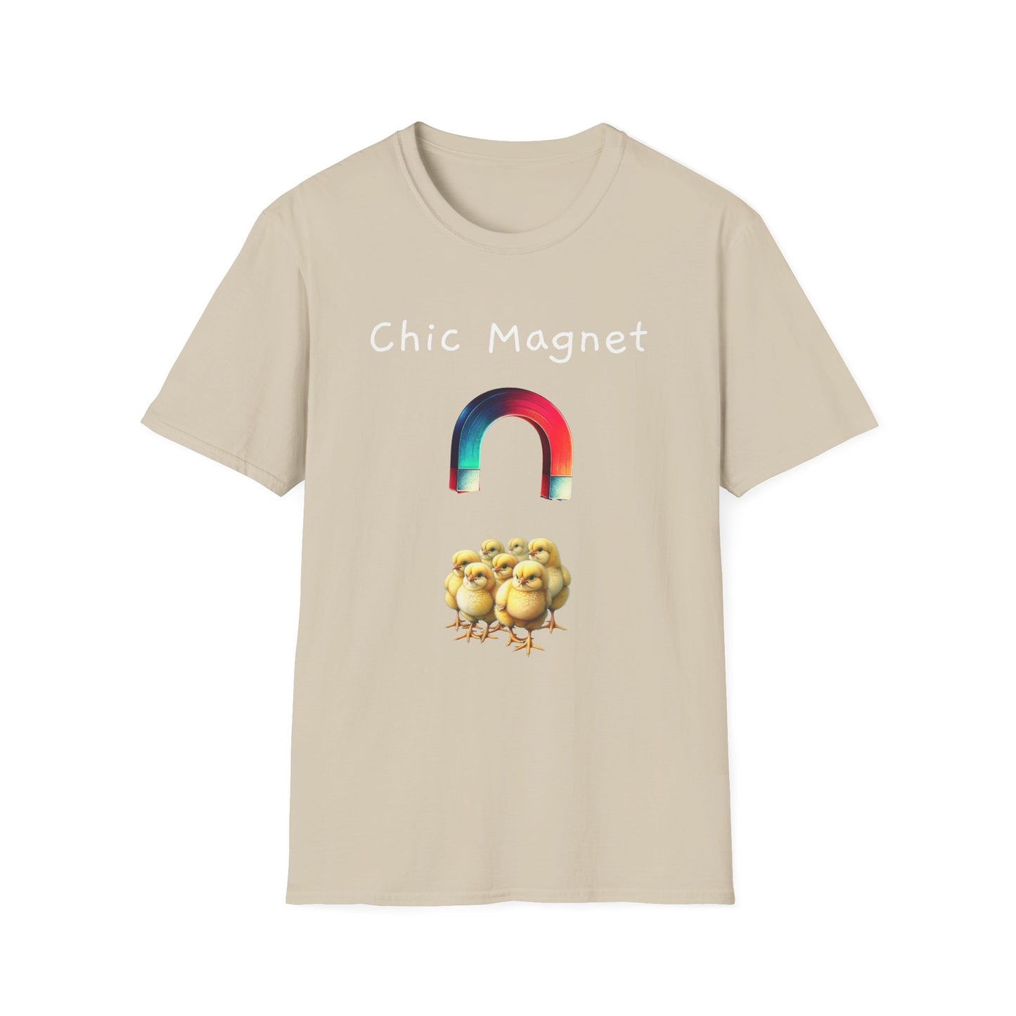Chic Magnet Unisex Softstyle T-Shirt - Fun and Quirky Graphic Tee - Psychonaut Swag