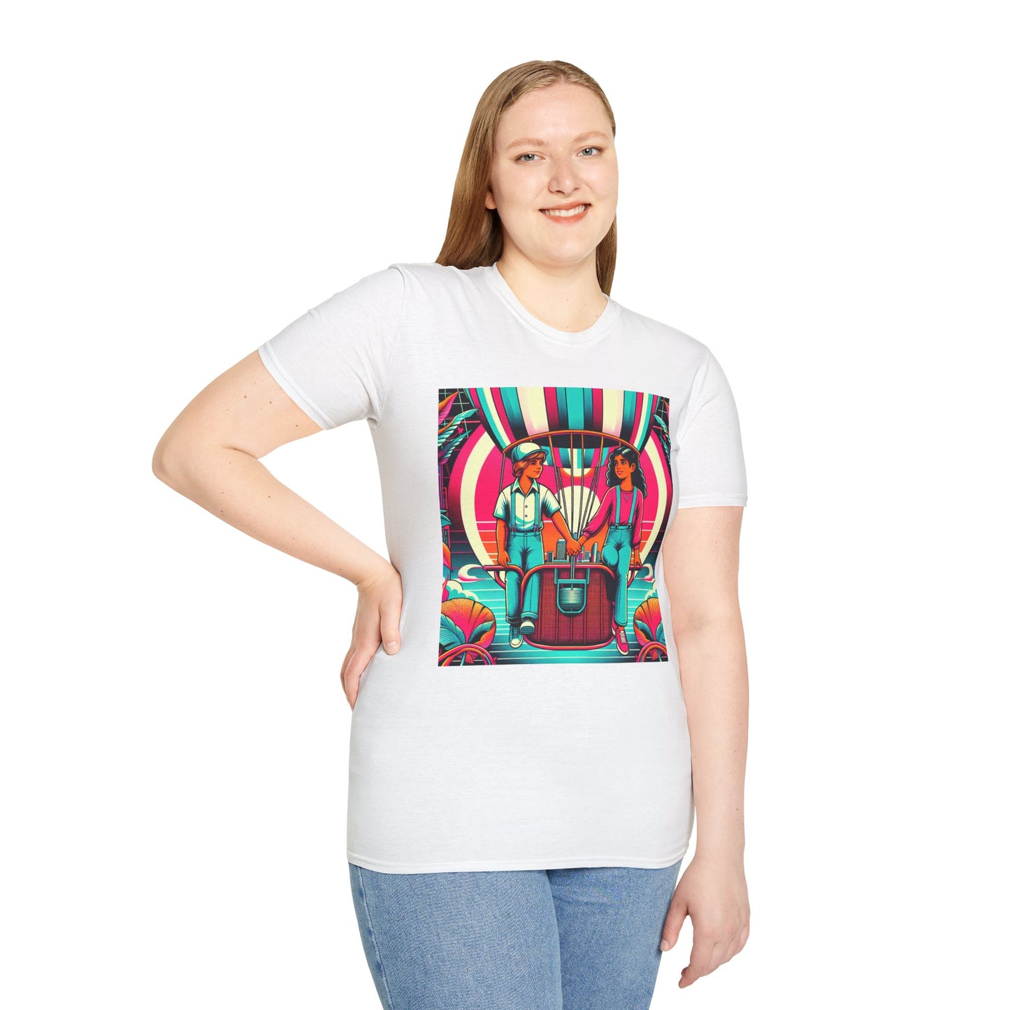 Hold On, Unisex Softstyle T-Shirt - Psychonaut Swag