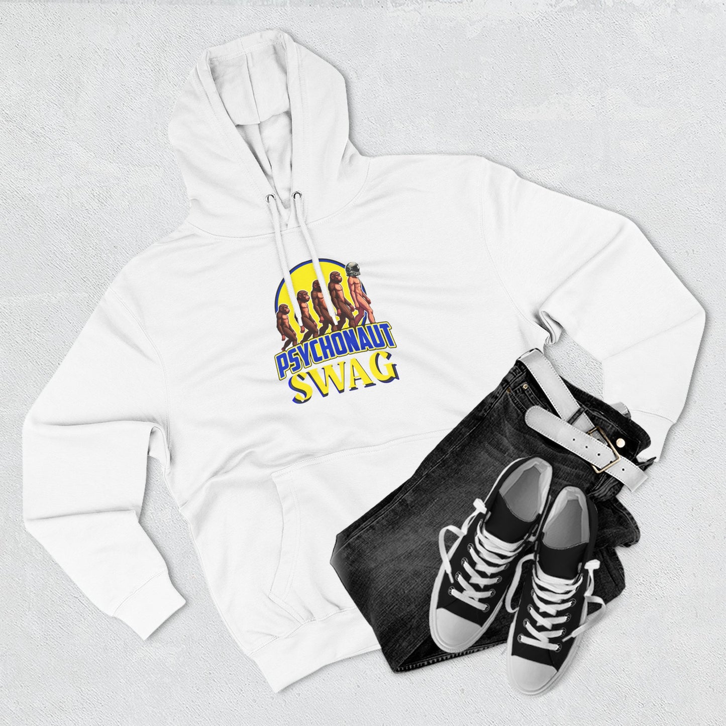 Psychonaut swag small biz, Fleece Hoodie, Cozy Layer for Gamers, Trendy Sweatshirt, Ideal Gift for Holidays, Perfect for Casual Outfits